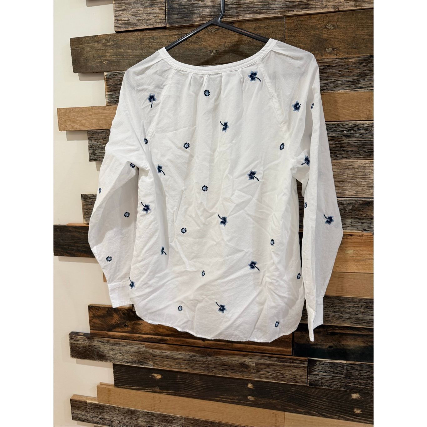 Robert Talbott Talbots EMBROIDERED POPOVER - TOSSED DITSY sz M Size M / US 6-8 / IT 42-44 - 3 Thumbnail