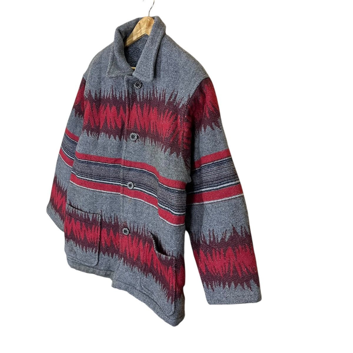 Pendleton Vintage 90’s Wonder Bear Native Hippie Button Jacket Size US M / EU 48-50 / 2 - 3 Thumbnail