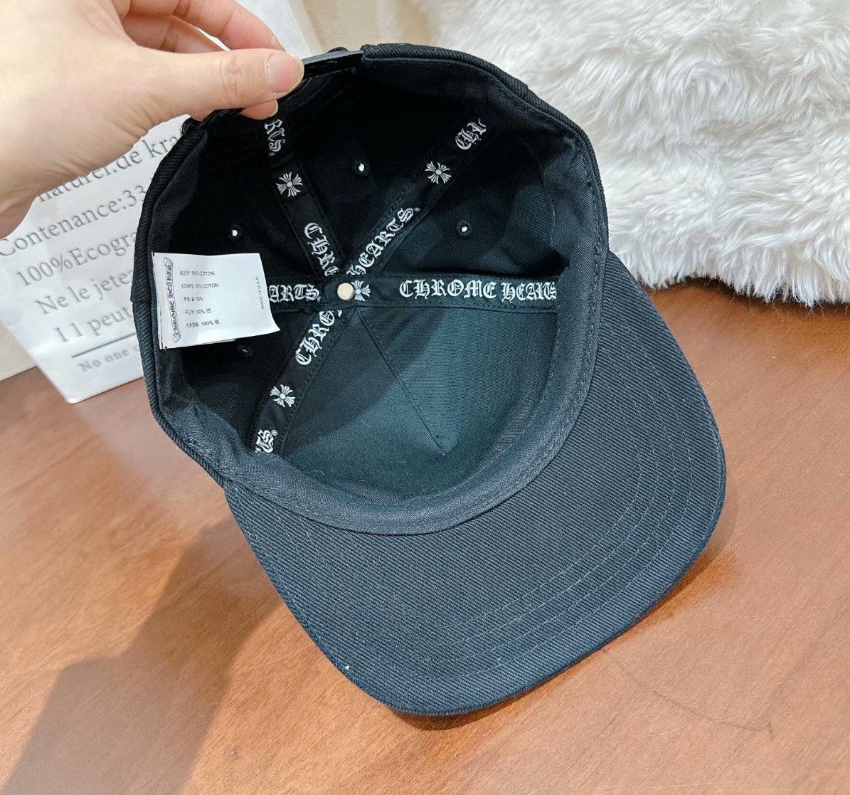 Chrome Hearts Chrome Hearts cap – Dagger Cross Embroidery Size ONE SIZE - 8 Thumbnail