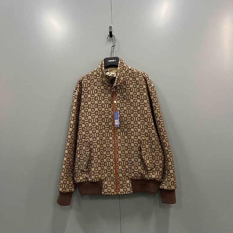 Gucci Gucci Long-sleeved zipper jacket with full print pattern 2 Size US L / EU 52-54 / 3 - 1 Thumbnail