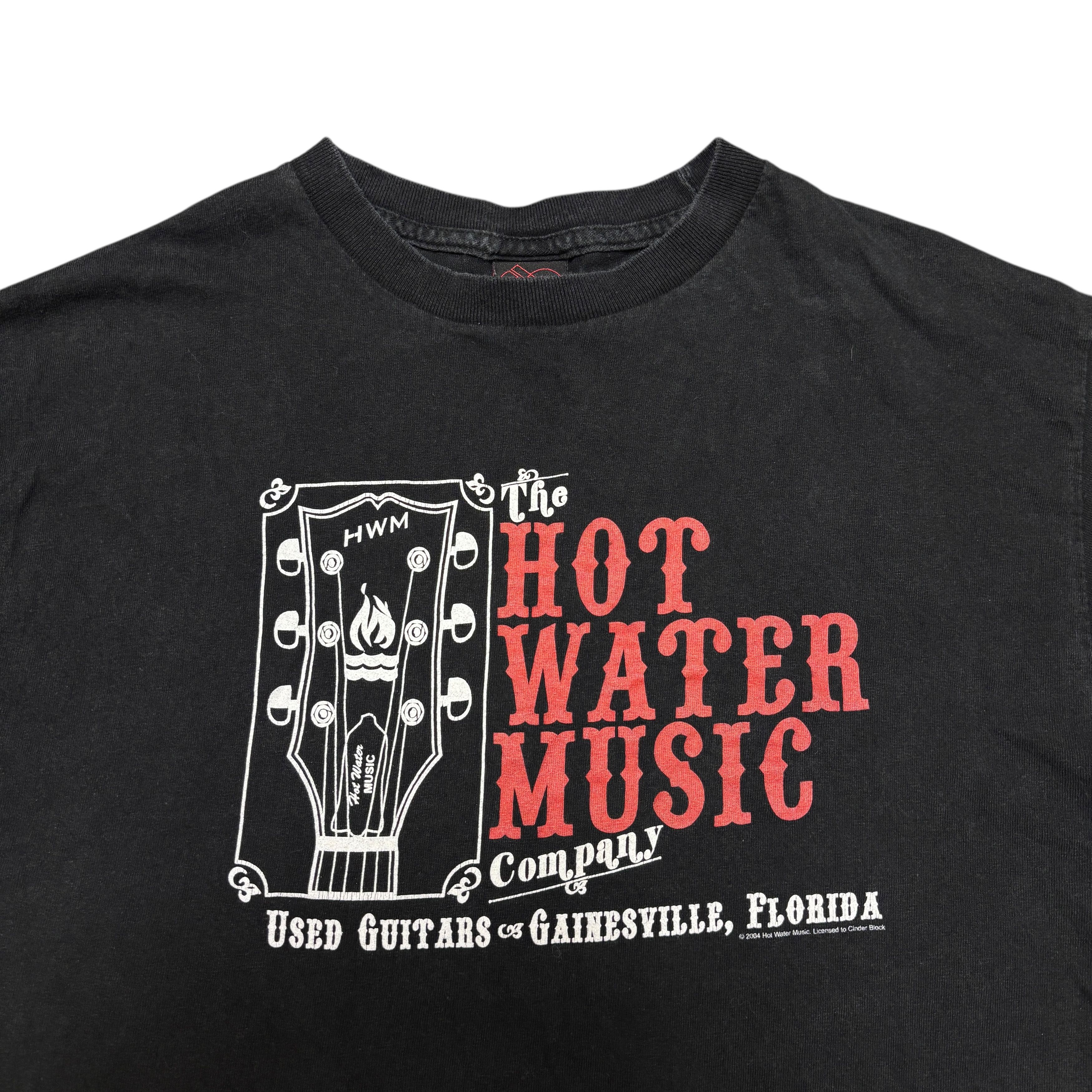Band Tees × Vintage Vintage Hot Water Music Shirt 2004 Blink 182 Green Day Size US M / EU 48-50 / 2 - 3 Thumbnail