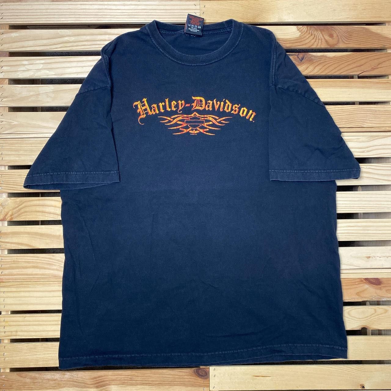 Harley Davidson Vintage Harley Davidson NV 2004 Black Biker Tee Size 2XL Size US XXL / EU 58 / 5 - 1 Thumbnail