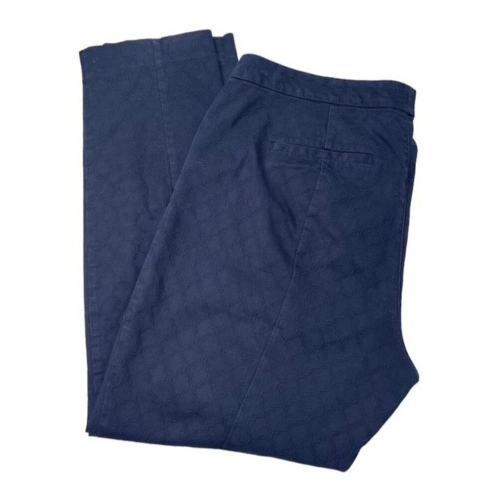 Lilly Pulitzer Lilly Pulitzer Kelly Pants 8 Navy Blue Excellent very gently Size 30" / US 8 / IT 44 - 6 Thumbnail