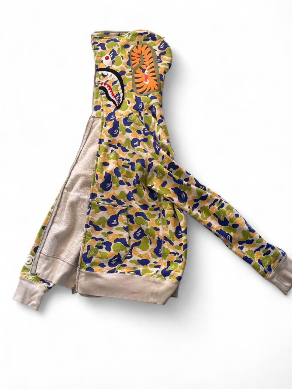 Bape BAPE NEW JERSEY SEPARATE SHARK FULL ZIP HOODIE Size US M / EU 48-50 / 2 - 3 Thumbnail