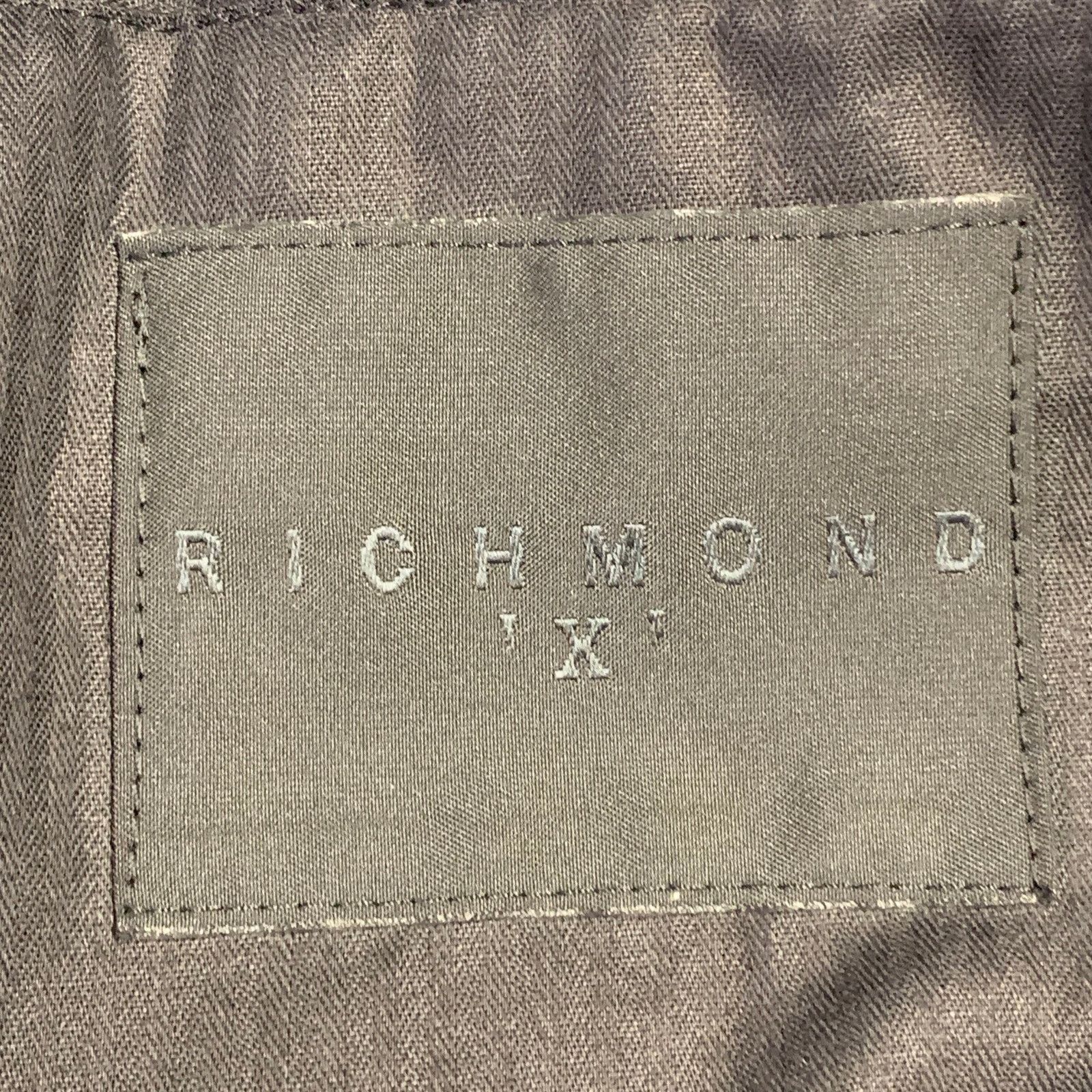 John Richmond JOHN RICHMOND Size 40 Black Cotton Velvet Snaps Jacket Size US L / EU 52-54 / 3 - 7 Thumbnail