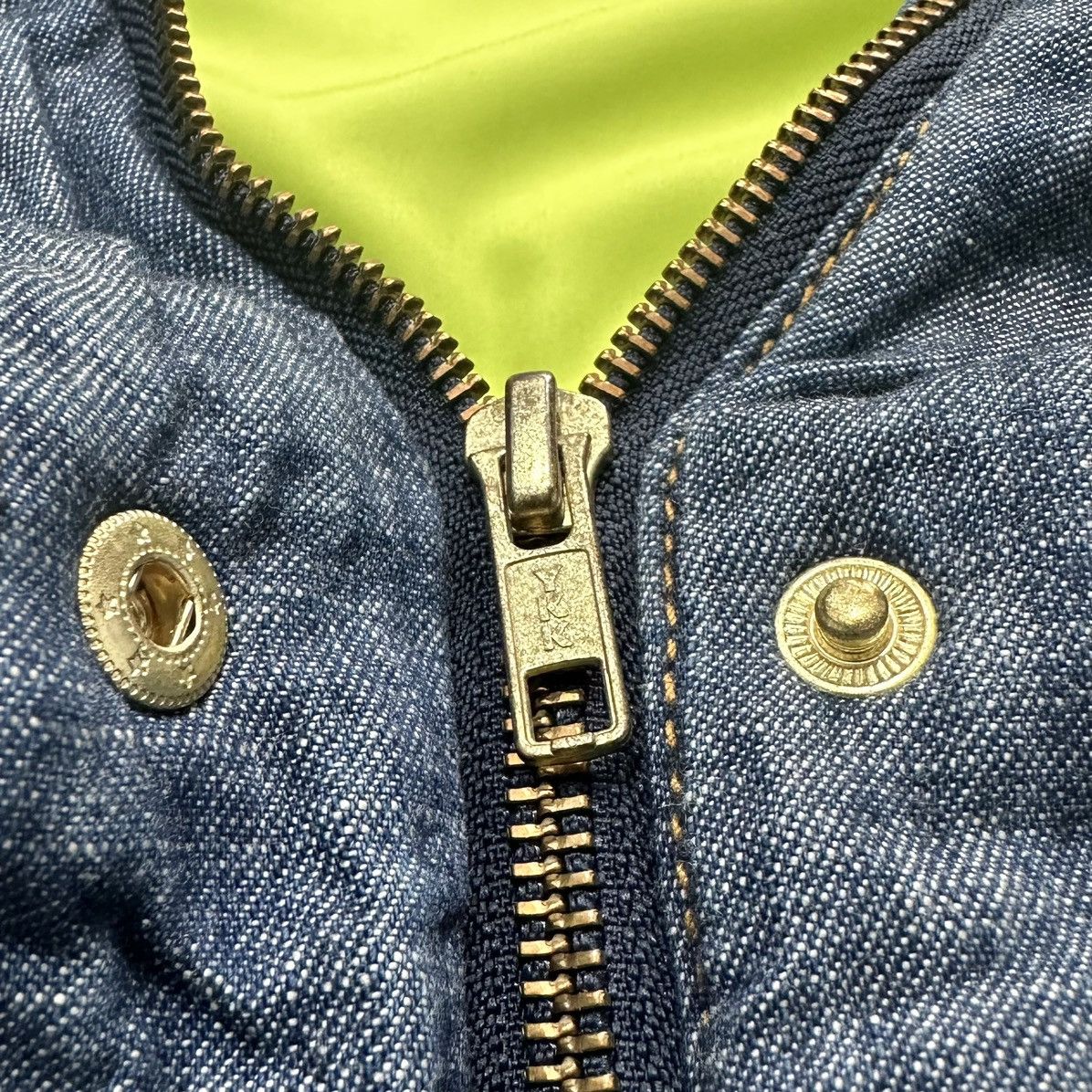 mercibeaucoup Mercibeaucoup By Issey Miyake Puffer Neck Pillow Vest Denim Size US M / EU 48-50 / 2 - 9 Thumbnail
