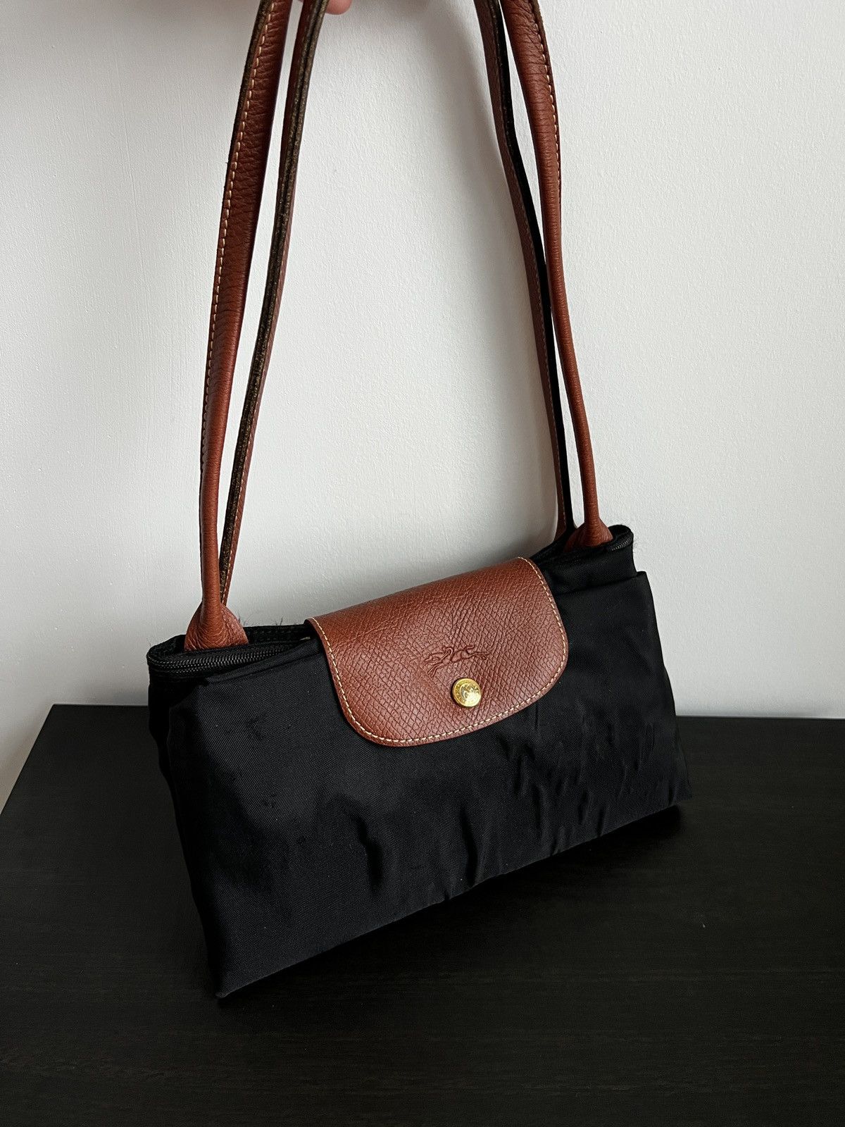 Longchamp Longchamp Medium Le Pliage Original Top Handle Bag Size ONE SIZE - 1 Thumbnail