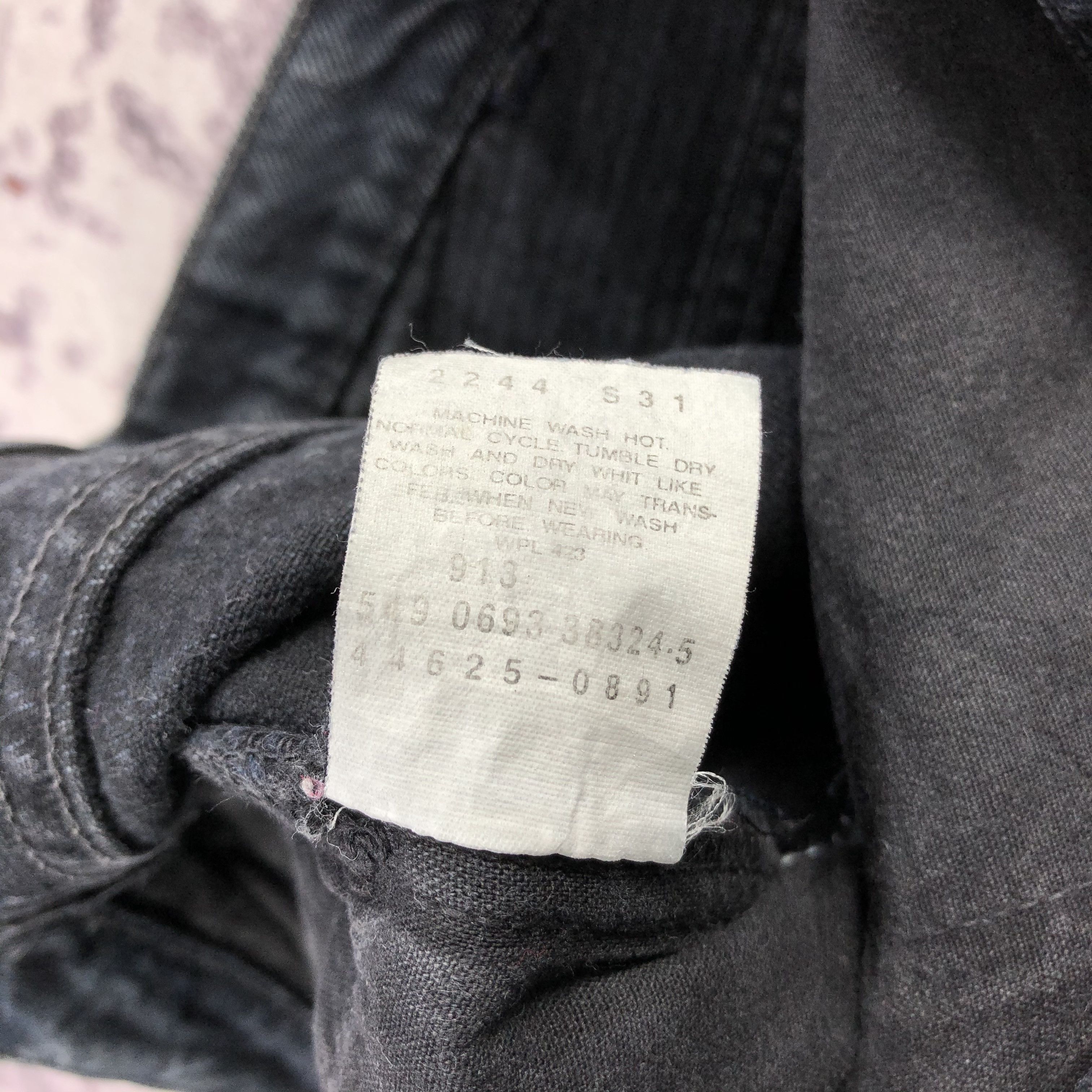 Levi's Vintage 90s Faded Black Levis 501 Jeans-JM2423 Size US 29 - 8 Thumbnail