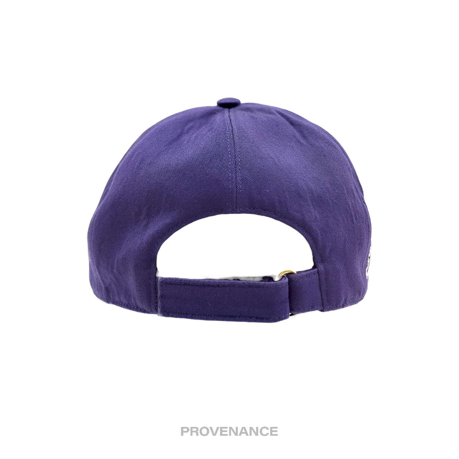 Gucci 🔴 Gucci Eschatology Patch Logo Hat Cap - Blue Size ONE SIZE - 7 Thumbnail