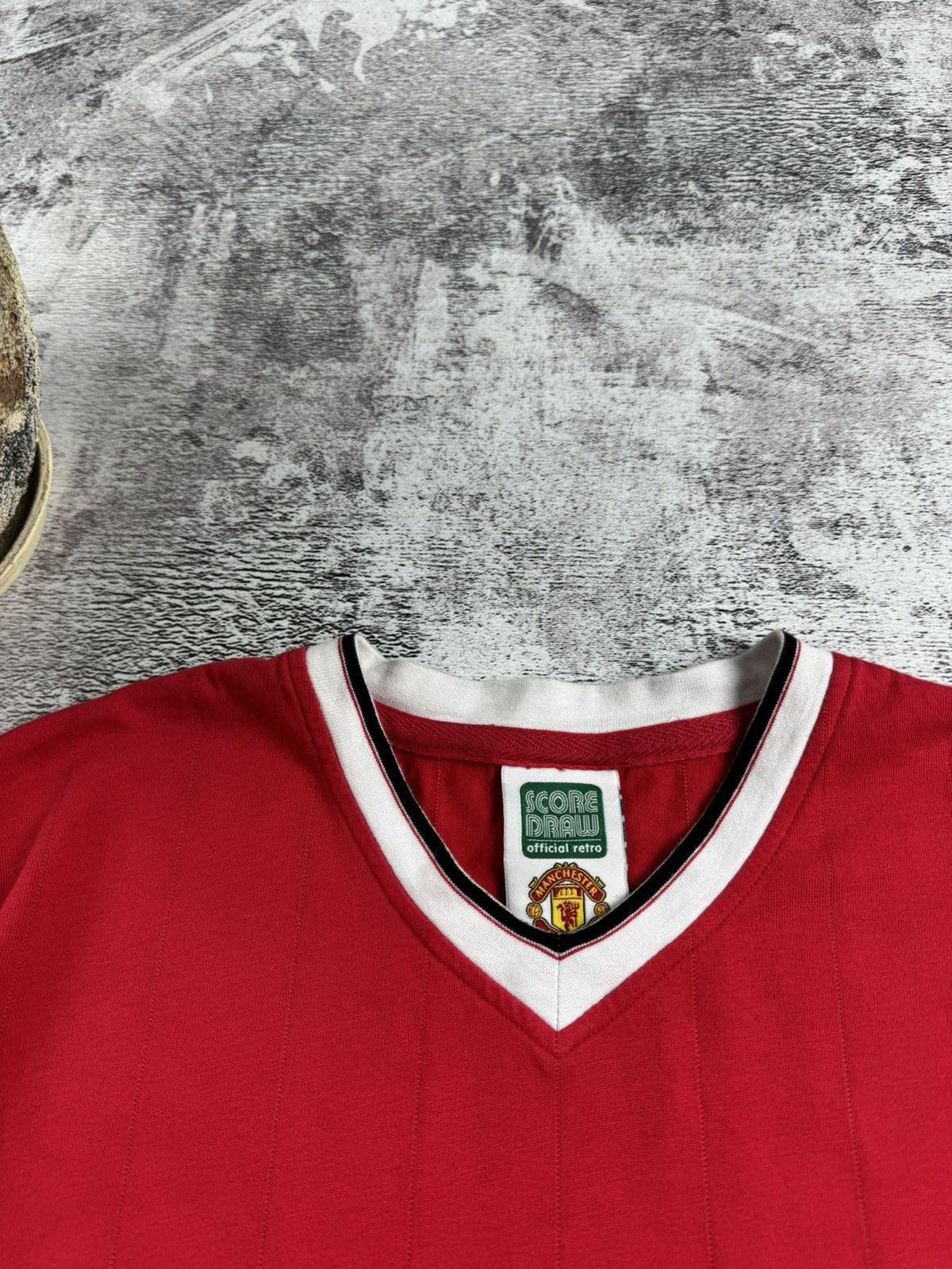 Vintage 80S Manchester United 1983 Cup Winners Score Draw T Shirt Size US S / EU 44-46 / 1 - 10 Thumbnail