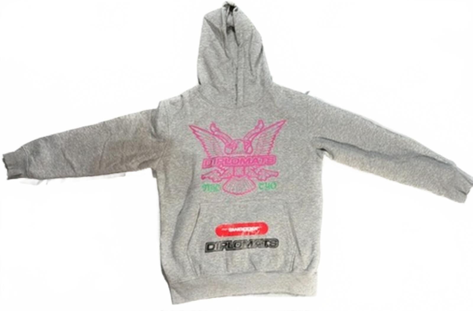 Swagger Diplomats x Swagger Collab Gray Hoodie Size US M / EU 48-50 / 2 - 1 Thumbnail
