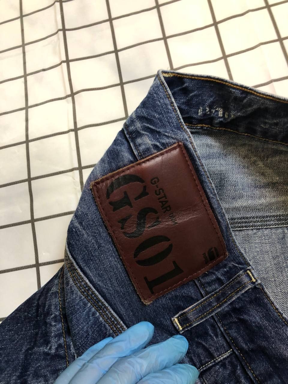 G-Star G-Star RADAR LOW LOOSE' Dark Aged Jeans Size US 30 / EU 46 - 18 Thumbnail