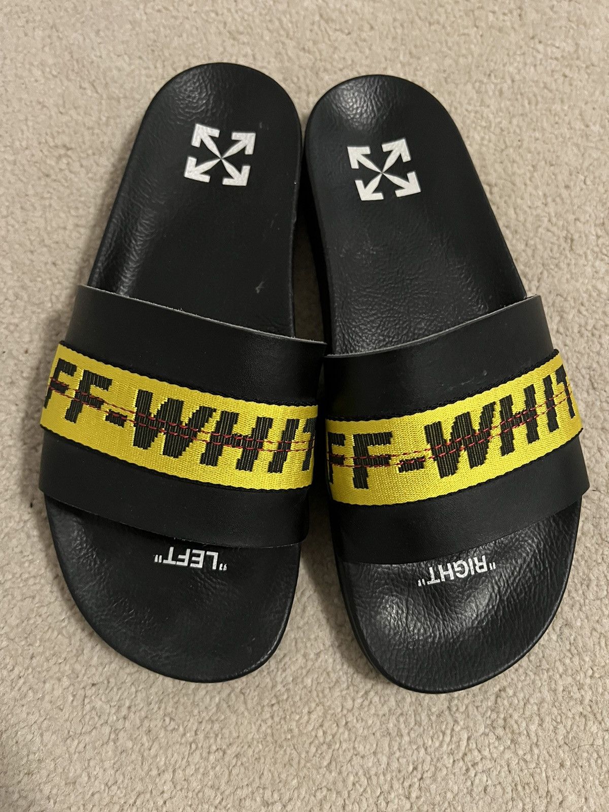 Off-White Off-White Flip Flops Size US 10 / EU 43 - 2 Thumbnail