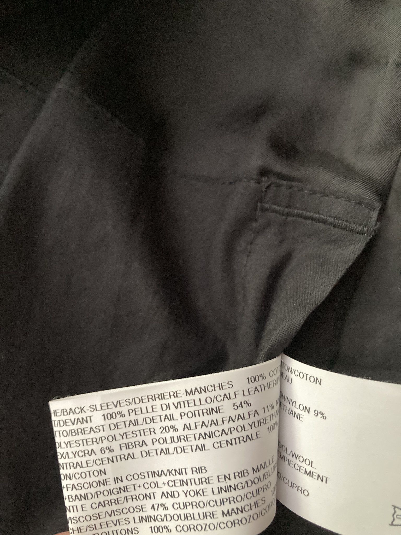 Rick Owens Runway S/S 16 "CYCLOPS" Patchwork Bomber Jacket Rick Owens Size US M / EU 48-50 / 2 - 20 Thumbnail