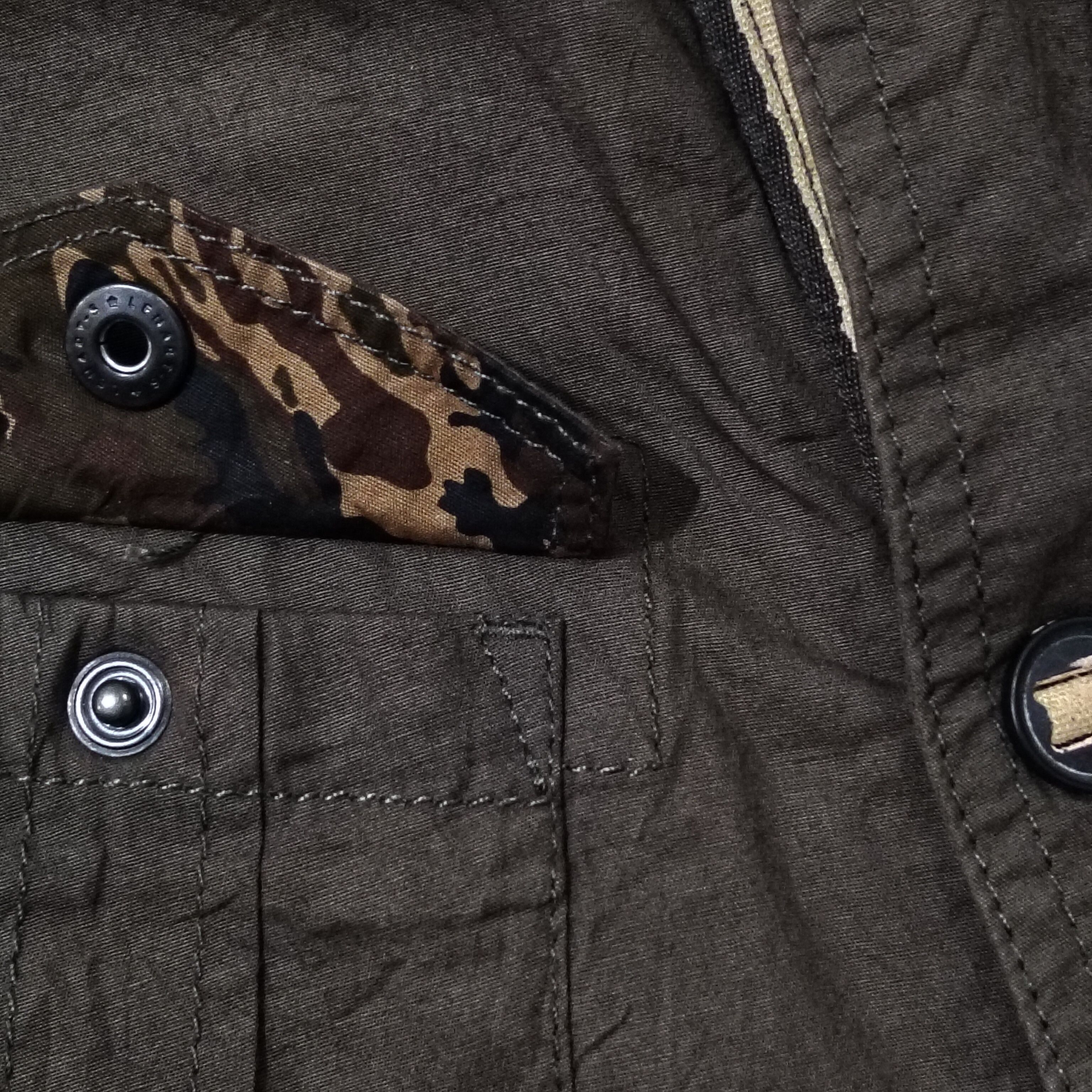 Japanese Brand × Nicole Club 🔥 90's Camo Hooded Parka Nicole Club for Men 🔥 Size US M / EU 48-50 / 2 - 8 Thumbnail