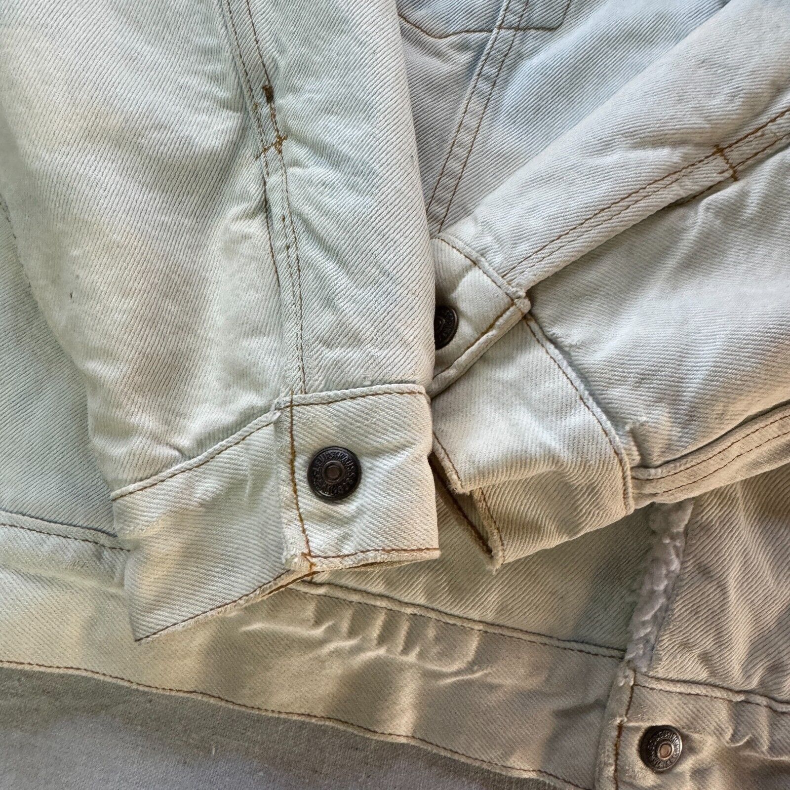 Levi's Vintage 90s Levis Sherpa Lined Denim Jean 527 70609 Jacket M Size US M / EU 48-50 / 2 - 5 Thumbnail