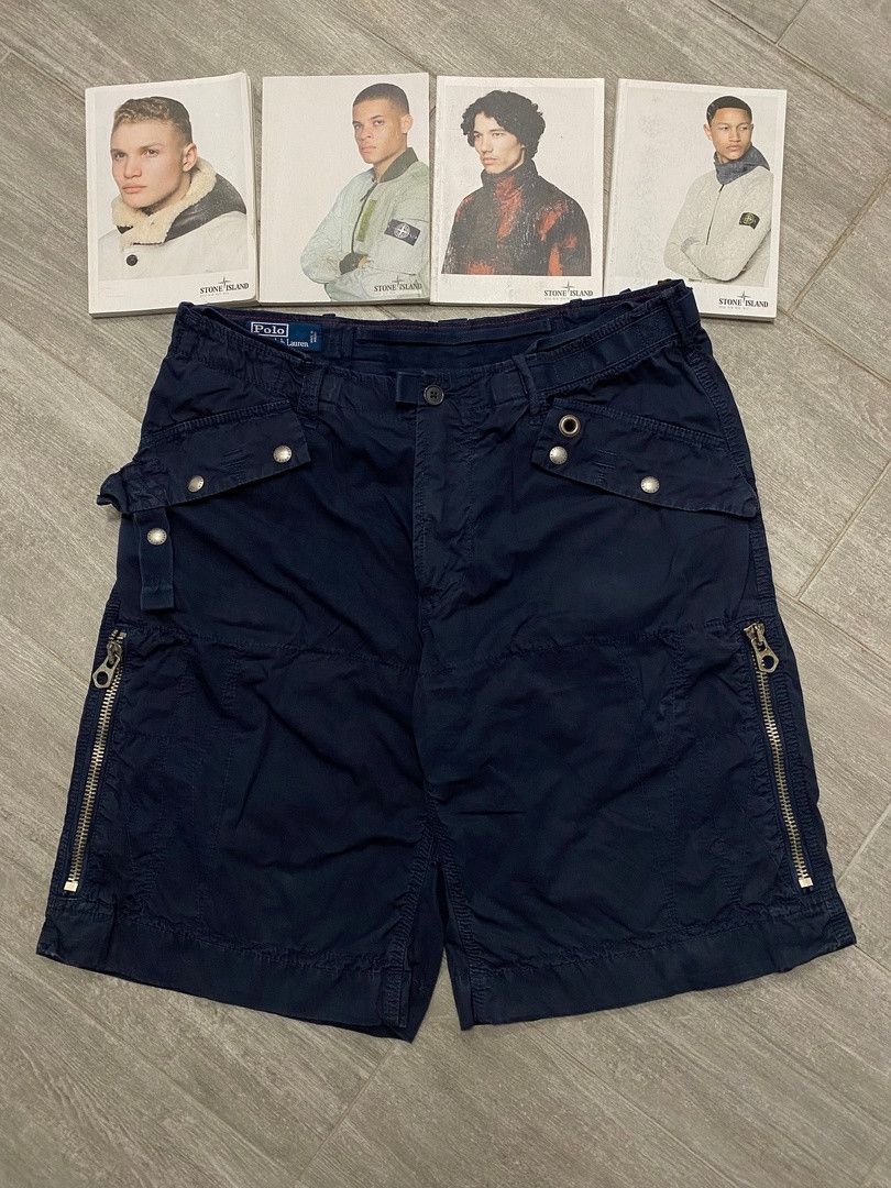 Polo Ralph Lauren Multipocket Cargo Shorts Rare Vintage