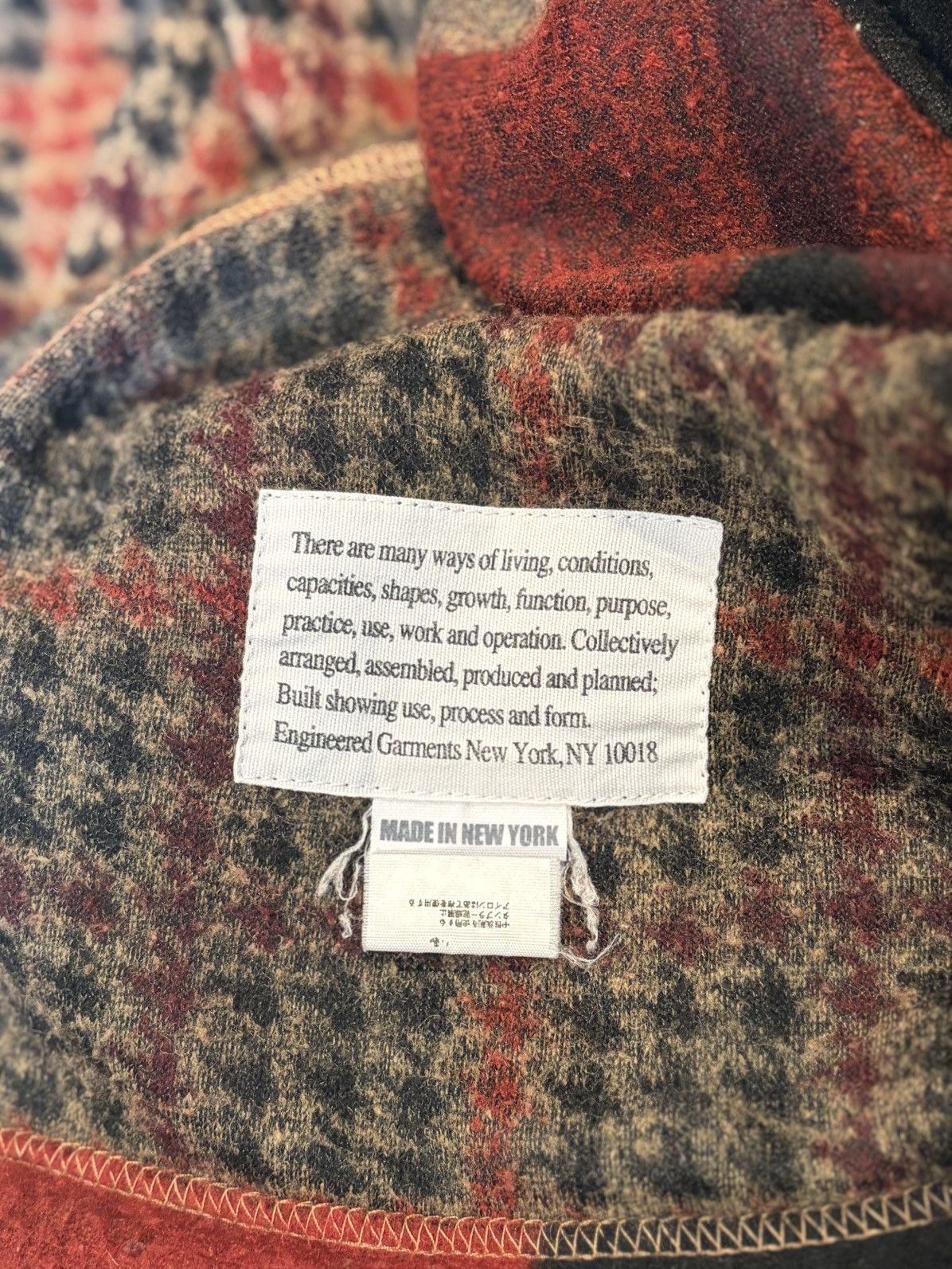 Engineered Garments Engineered Garments Wool hoodie Size US M / EU 48-50 / 2 - 5 Thumbnail