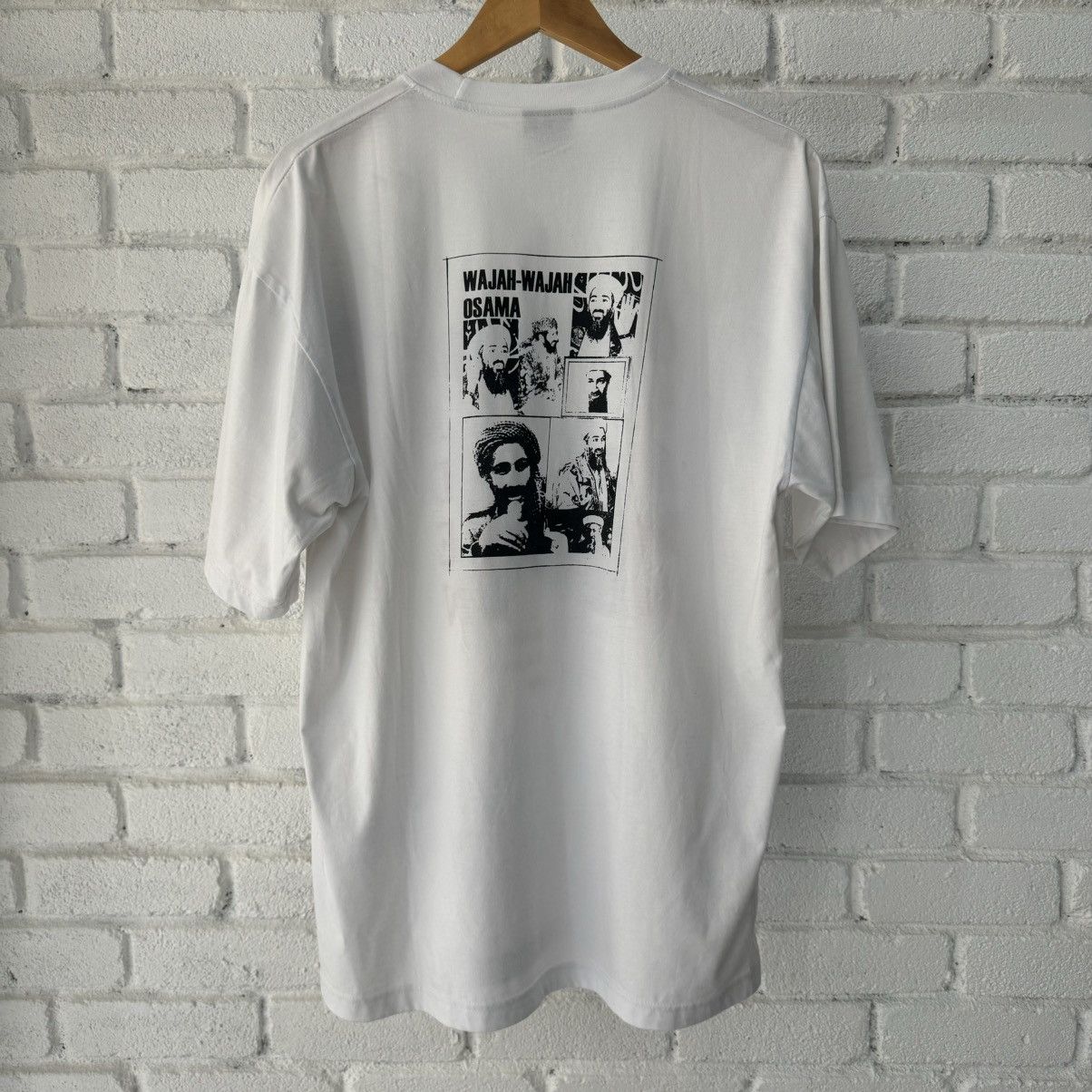 Vintage Osama Bin Laden Tee Size US XXL / EU 58 / 5 - 2 Thumbnail