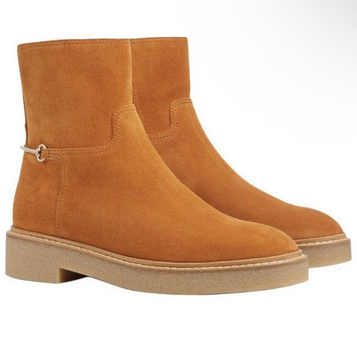 Gucci Gucci Horsebit Edith Ankle Boots Suede size 40 811378 Size US 10 / IT 40 - 1 Thumbnail