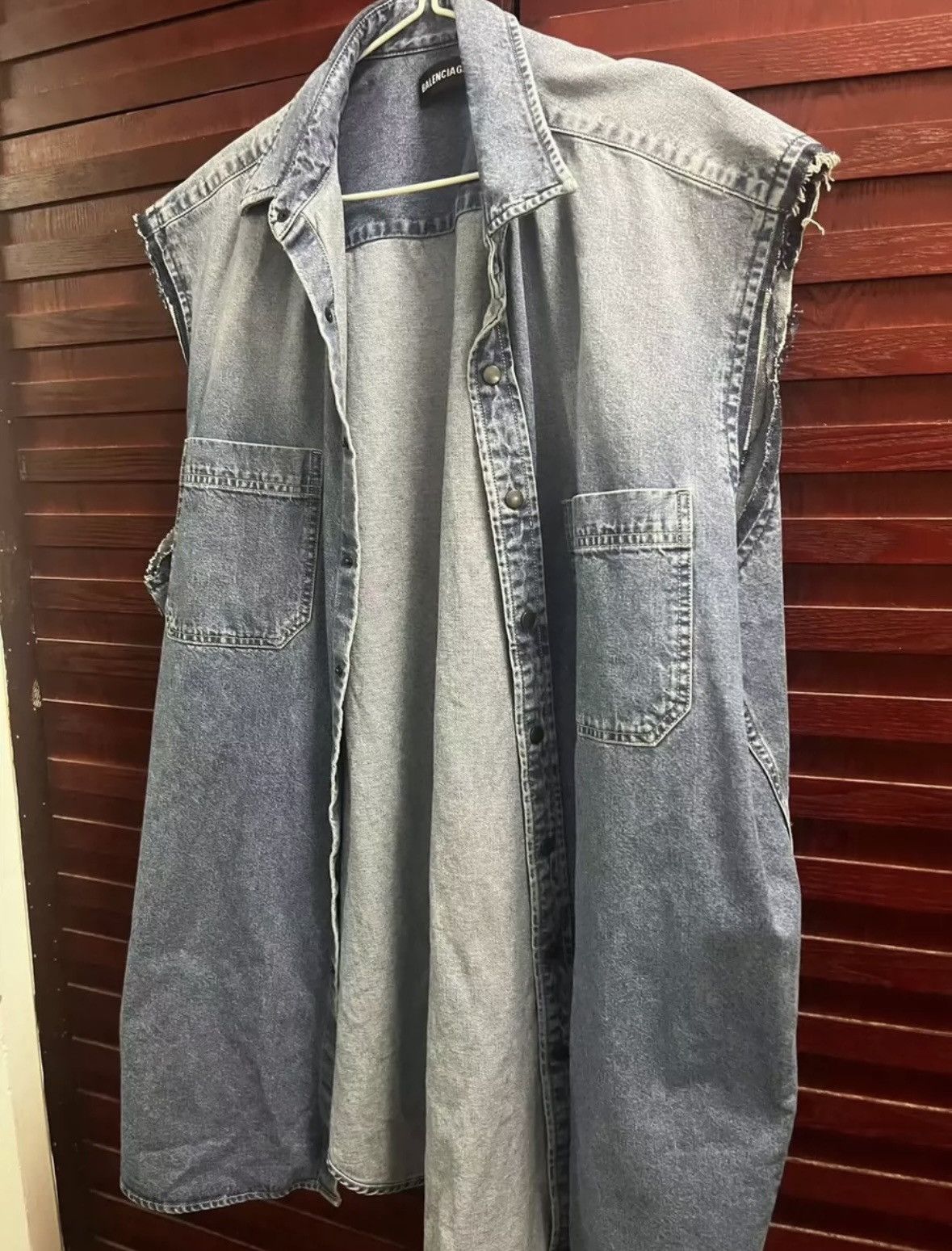 Balenciaga Balenciaga denim jacket Size US S / EU 44-46 / 1 - 4 Thumbnail