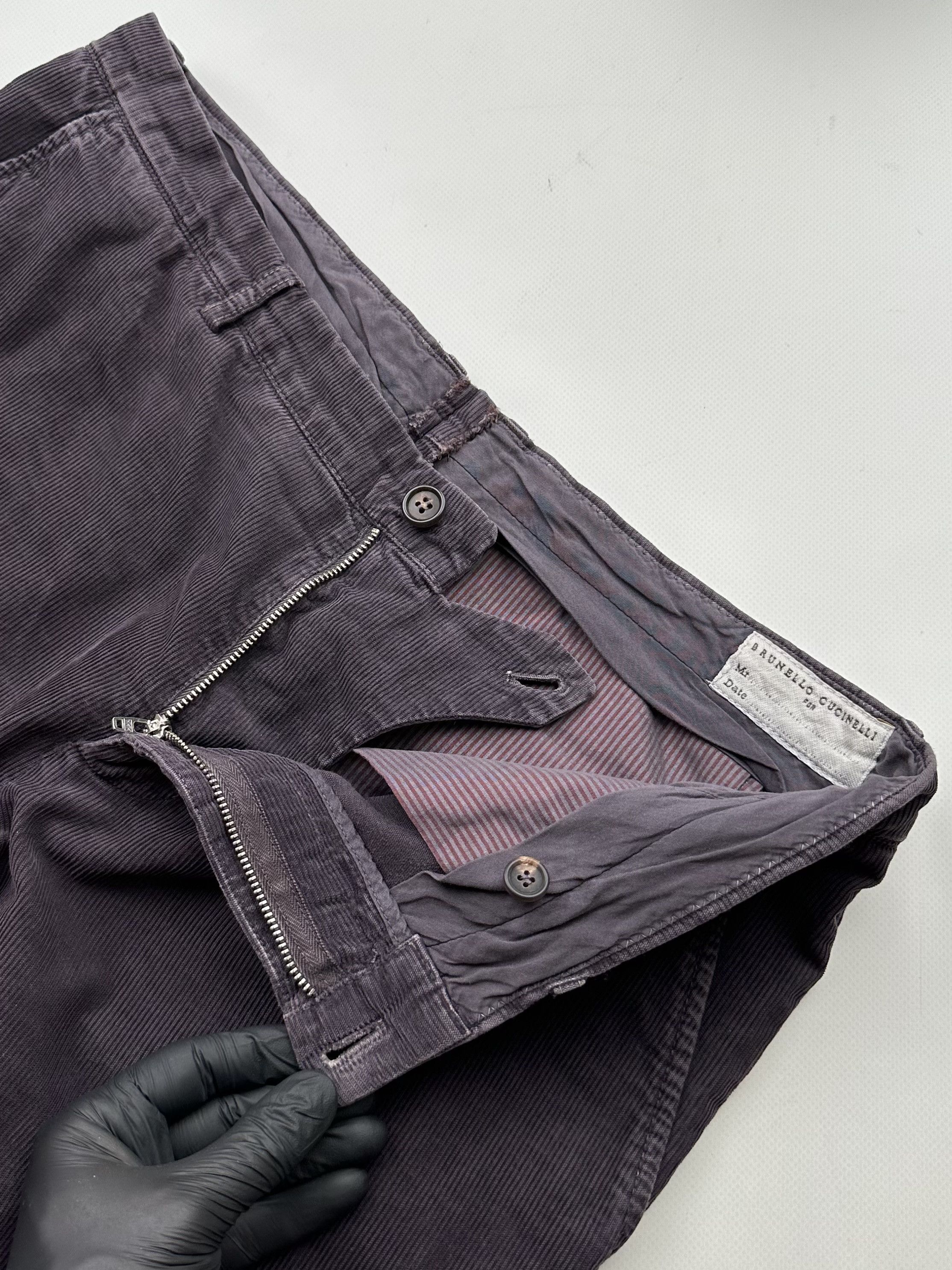Brunello Cucinelli Brunello Cucinelli Vintage Corduroy Pants Size US 36 / EU 52 - 6 Thumbnail