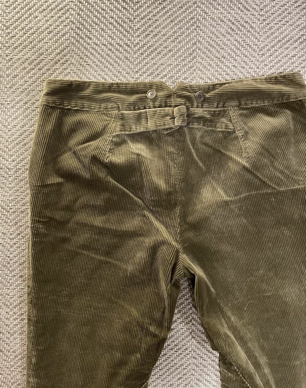 Ralph Lauren Ralph Lauren Olive Green Corduroy Trousers K24 Size US 36 / EU 52 - 7 Thumbnail
