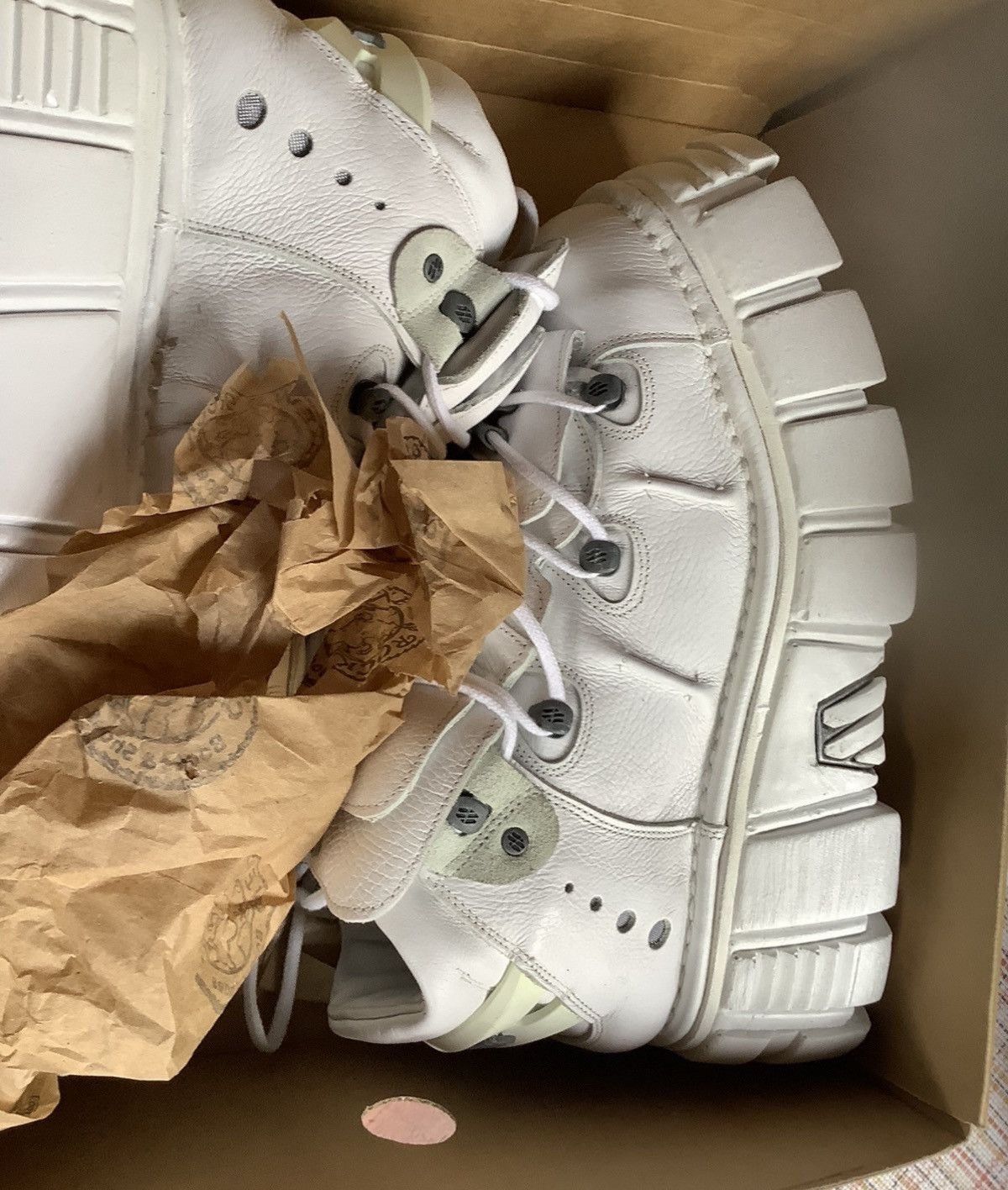 New Rock New rocks white never worn Size US 11.5 / EU 44-45 - 5 Thumbnail