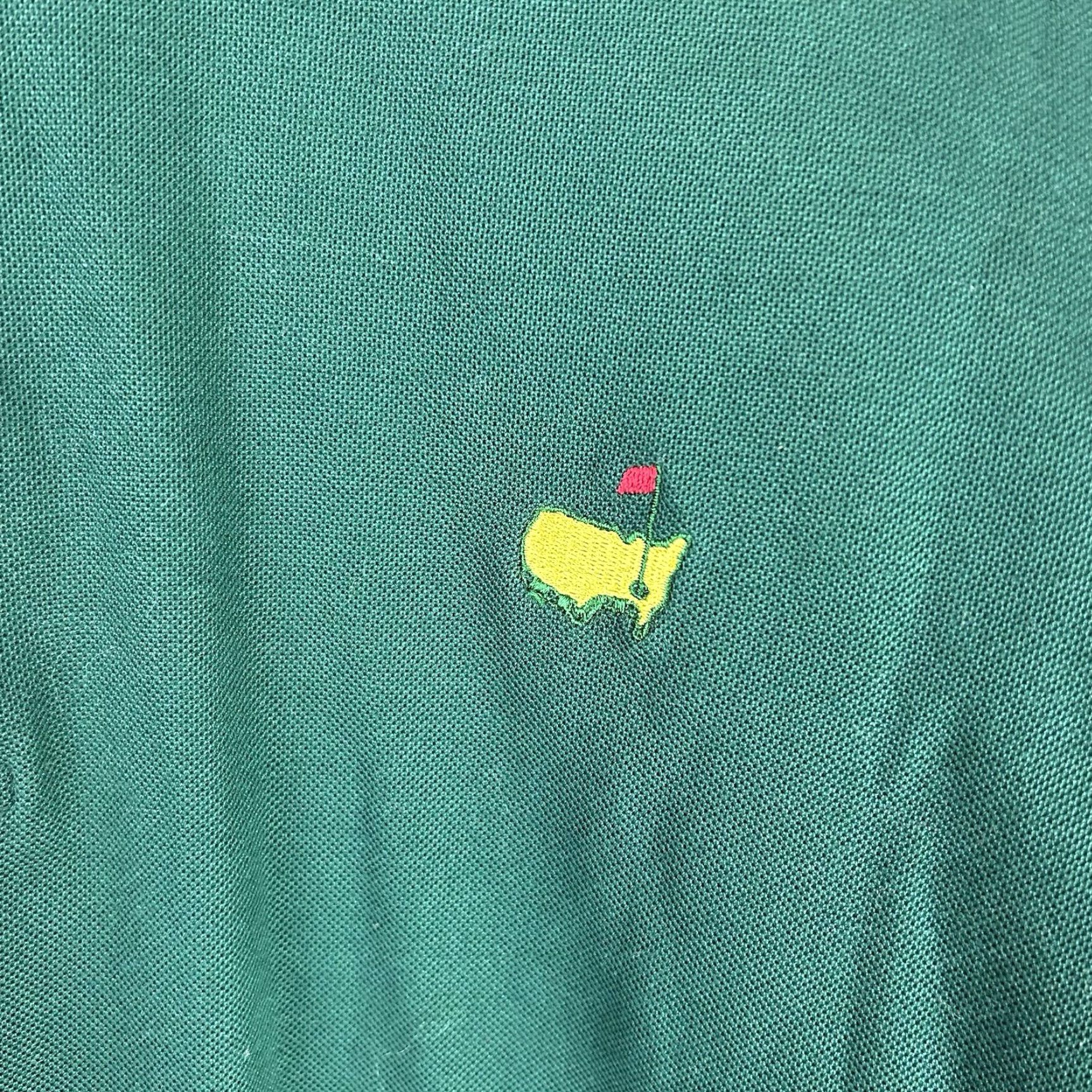 Vintage VINTAGE Augusta National Golf Shop Masters Polo XL Green Two-Ply Mercerized Logo Embroidered Golf Shirt Mens Size US XL / EU 56 / 4 - 4 Thumbnail