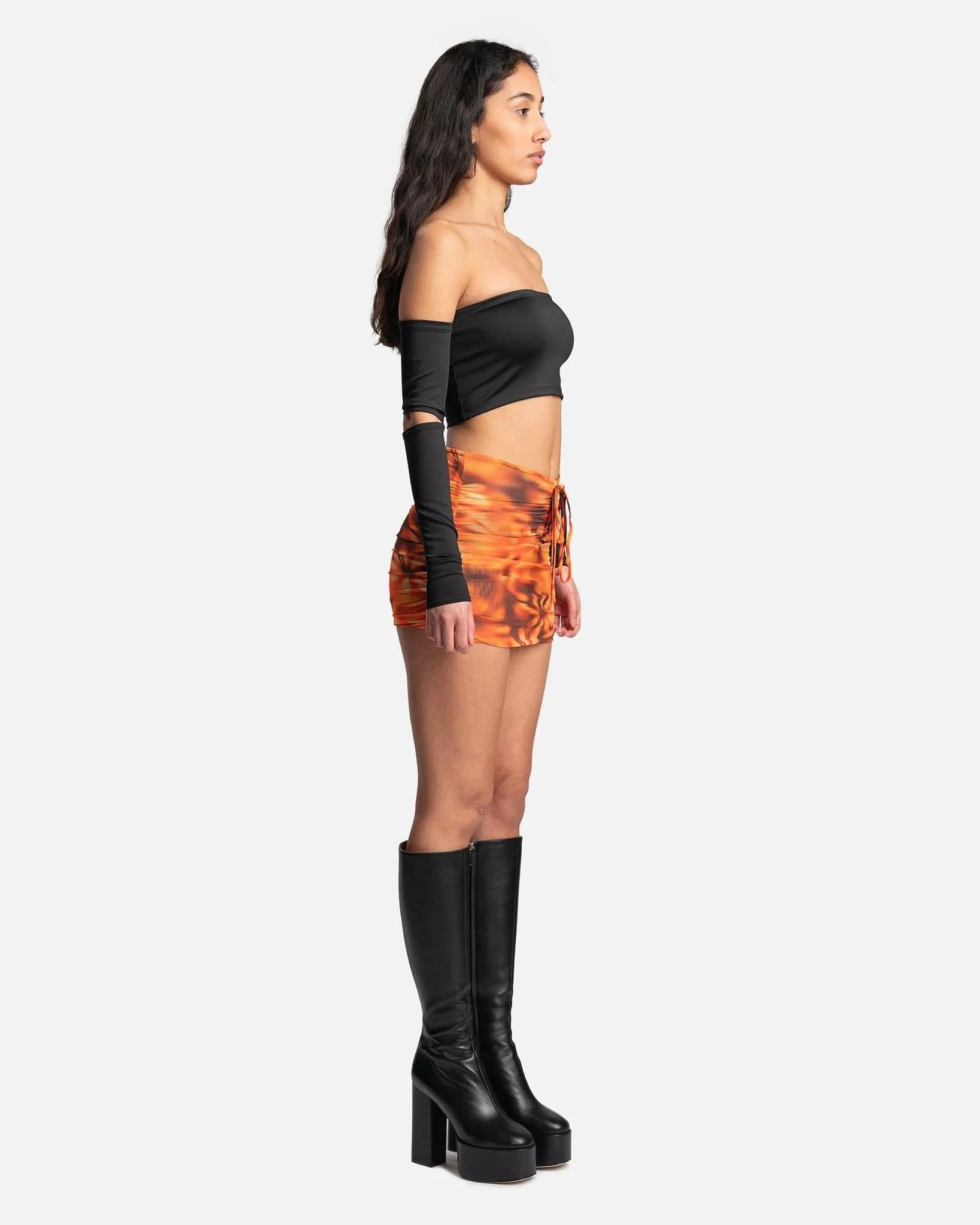 Misbhv $210 MISBHV Flower Mini Skirt Size 28" / US 6 / IT 42 - 4 Thumbnail