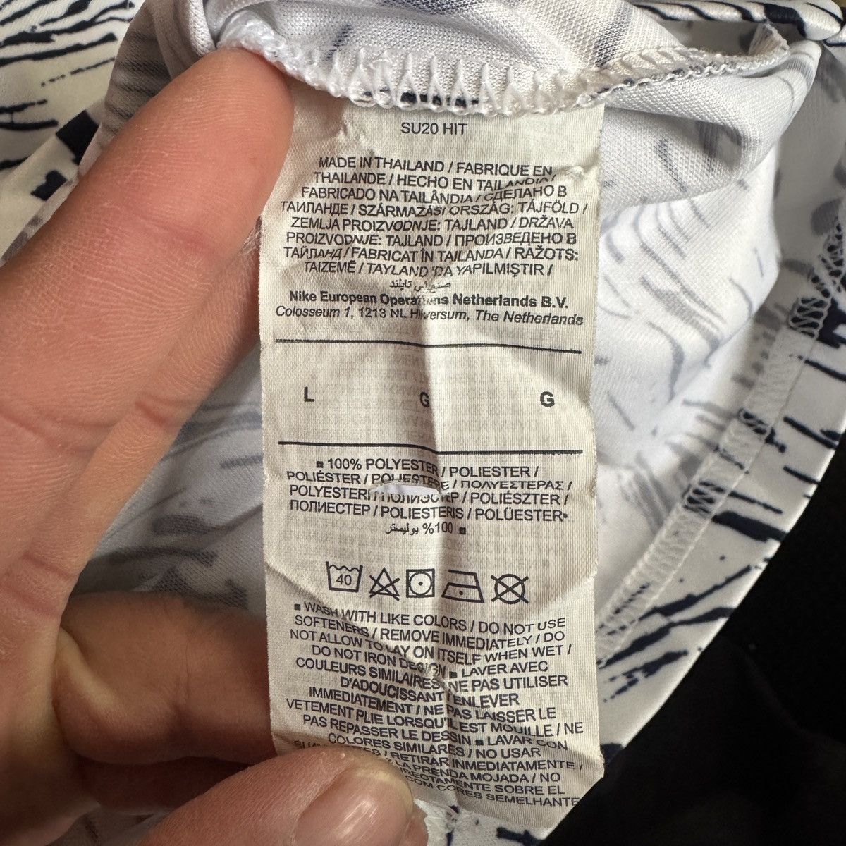 Nike 2020 Euros France warm up Size US L / EU 52-54 / 3 - 3 Thumbnail