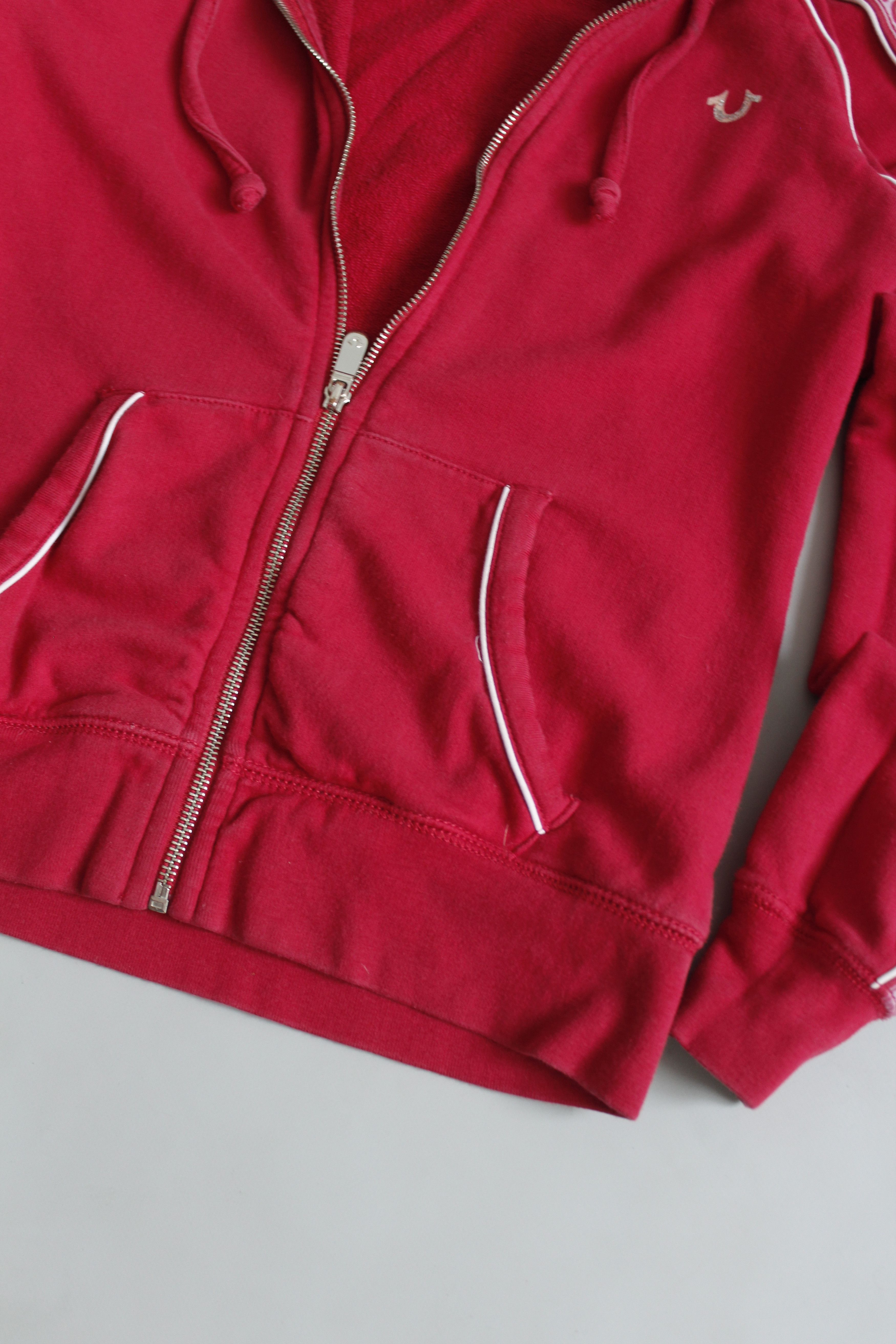 True Religion True religion Zip Hoodie Womens Girls XS Y2K with Stripes Size XS / US 0-2 / IT 36-38 - 2 Thumbnail