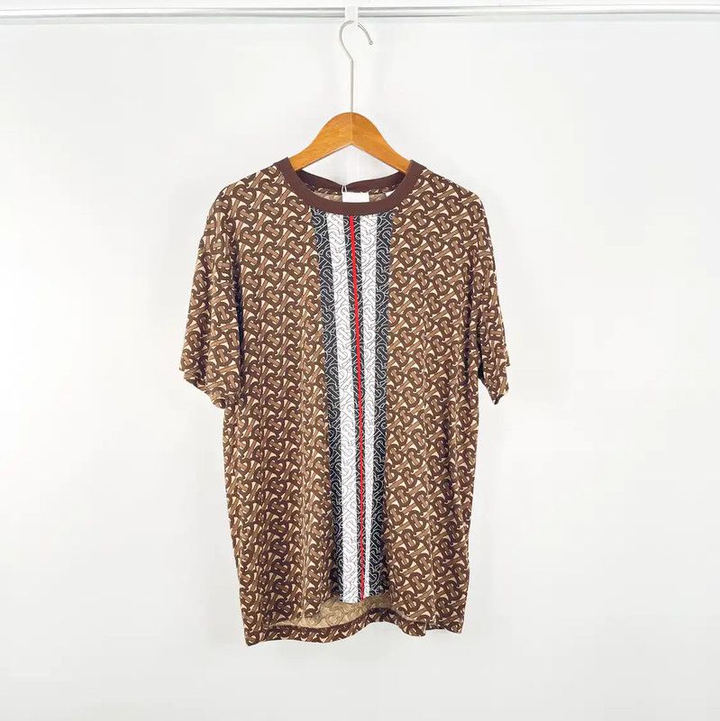 Burberry Burberry Summer Brown Short Sleeve T-Shirt Size XS / US 0-2 / IT 36-38 - 1 Thumbnail