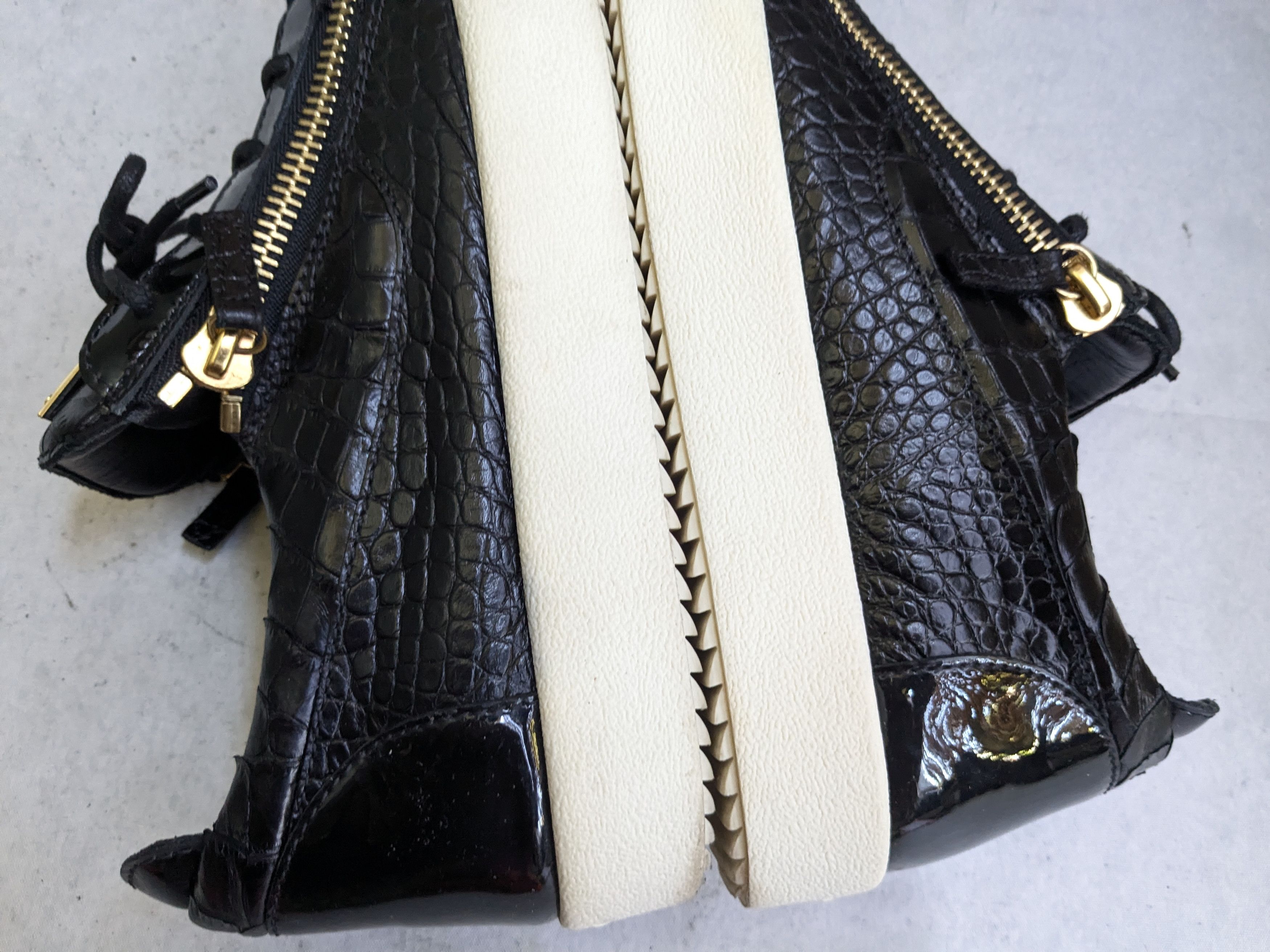 Giuseppe Zanotti Giuseppe Zanotti Sneakers Black Gold 13 46 Low Tops Leather Size US 13 / EU 46 - 11 Thumbnail