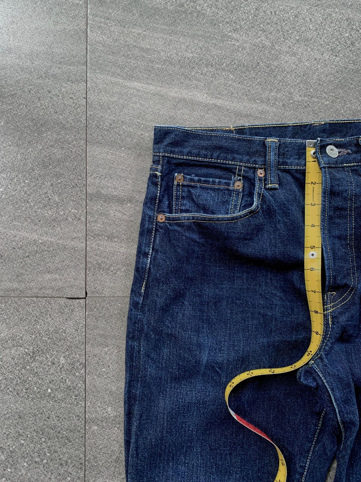 Kapital FREE TAX! Cropped Raw Hemmed Denim Jeans Size US 31 - 16 Thumbnail