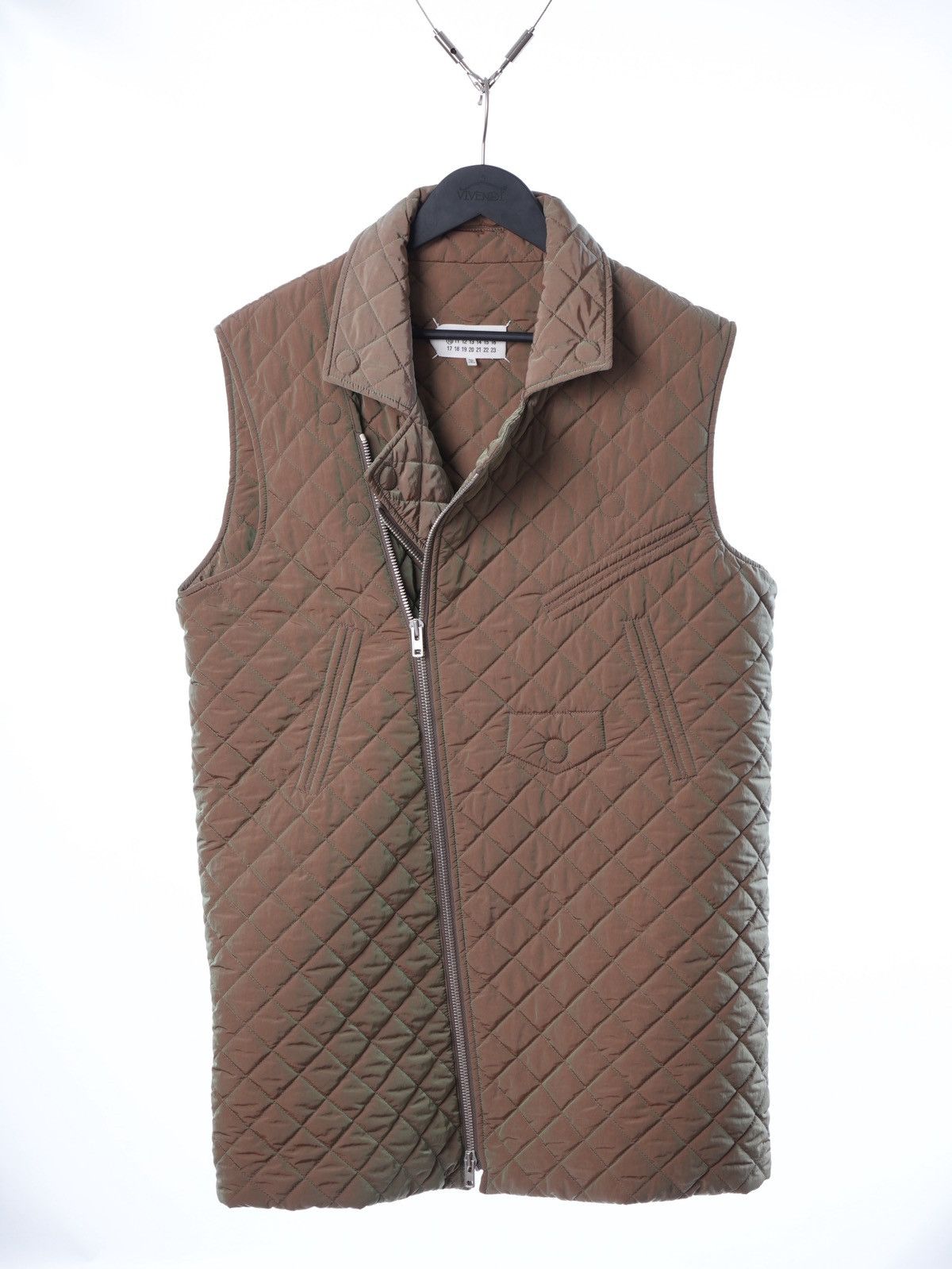 Maison Margiela Maison Margiela Padded Quilted Nylon Rider Vest sz 48 Size US M / EU 48-50 / 2 - 1 Thumbnail