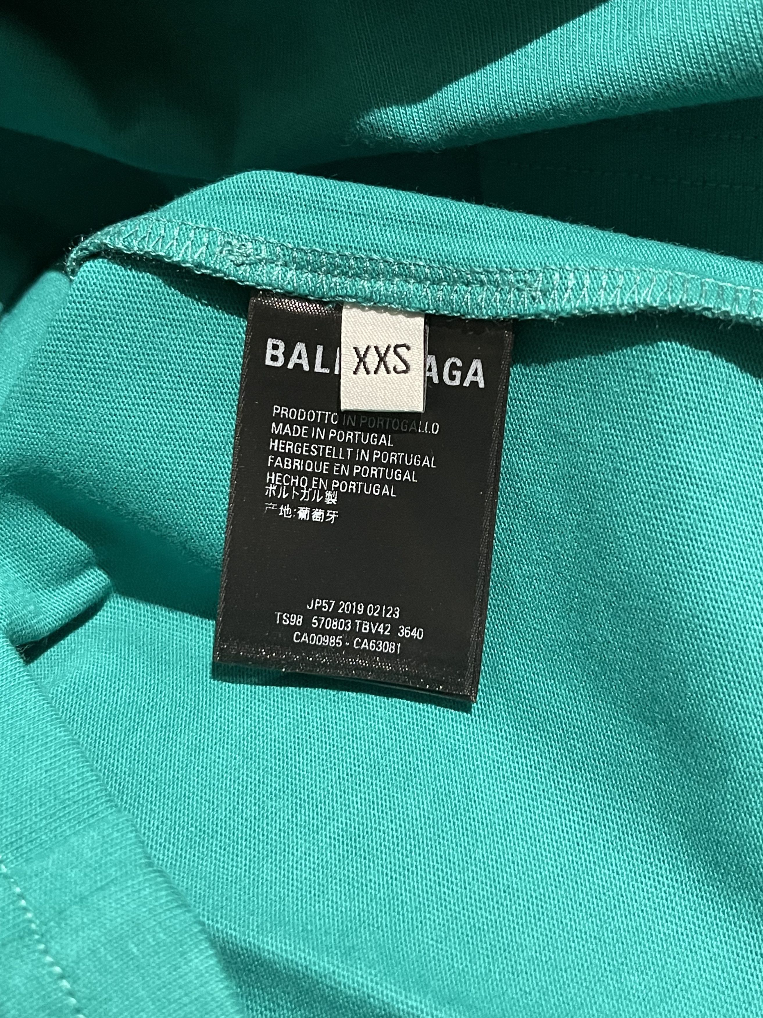 Balenciaga Balenziaga Logo T Shirt Size US XXS / EU 40 - 5 Thumbnail