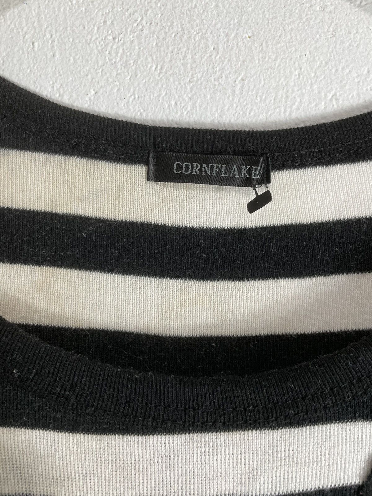 Hysteric Glamour Cornflake double layer stripe longsleeve travis scott style Size L / US 10 / IT 46 - 9 Thumbnail