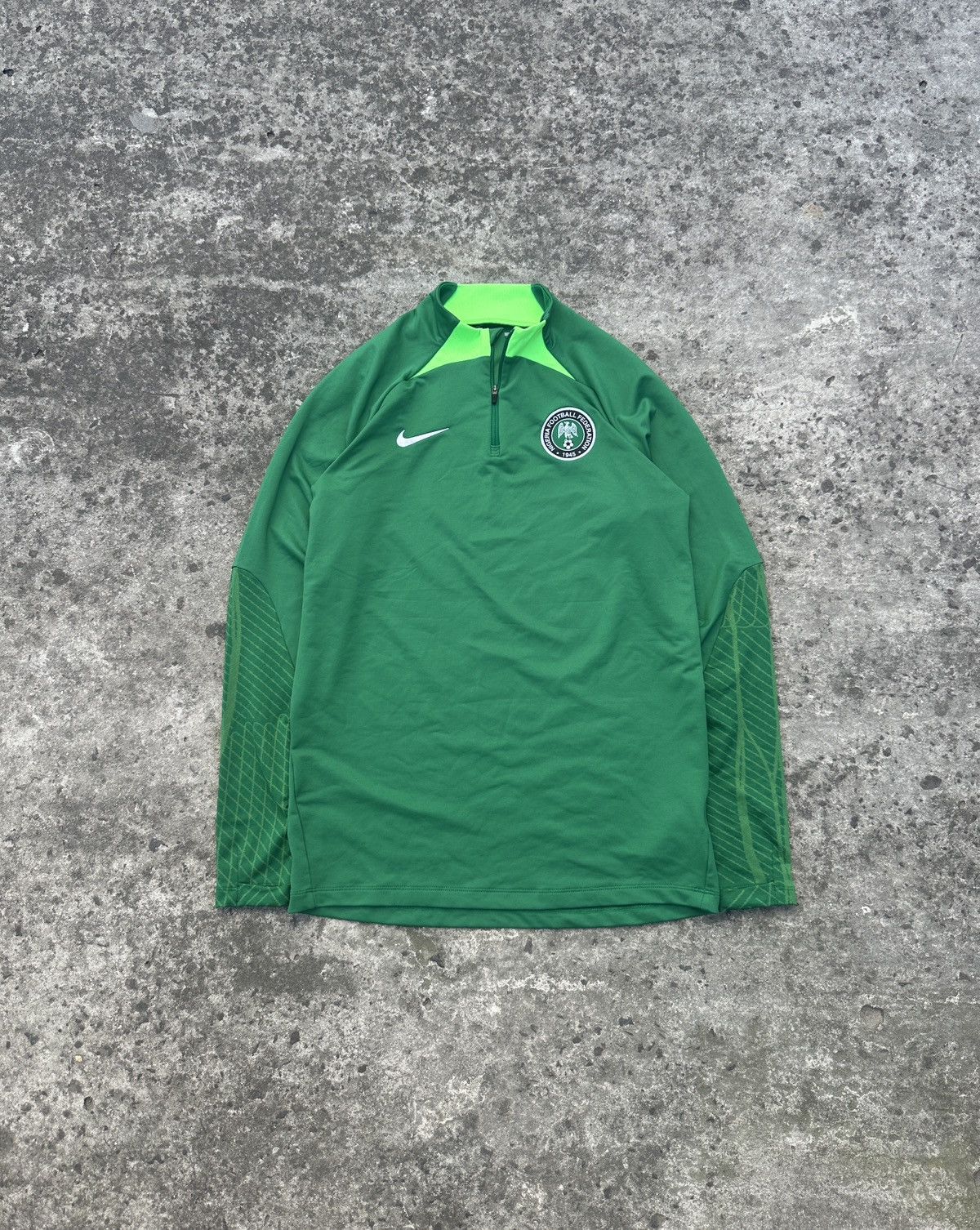 Nike Nike Nigeria Soccer Jacket Blokecore Style Streetwear M Rare Size US M / EU 48-50 / 2 - 1 Thumbnail