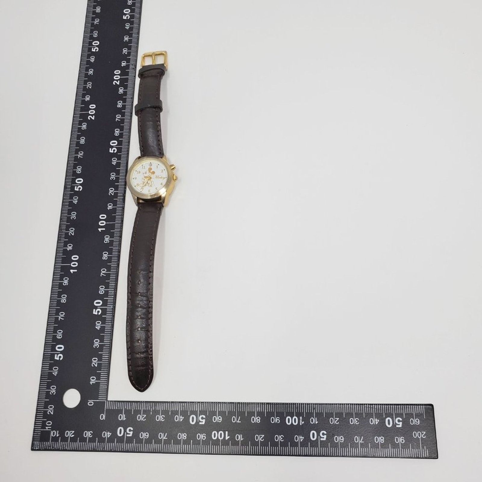 Disney X Sekio Mickey Mouse Musical Gold Watch RARE H2F display picture 1