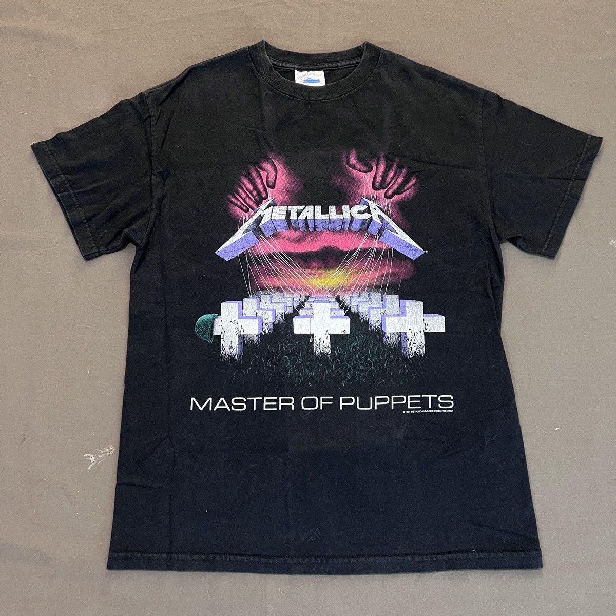 Metallica Vintage Y2K Metallica Master of Puppets Tee M Faded metal Size US M / EU 48-50 / 2 - 2 Thumbnail