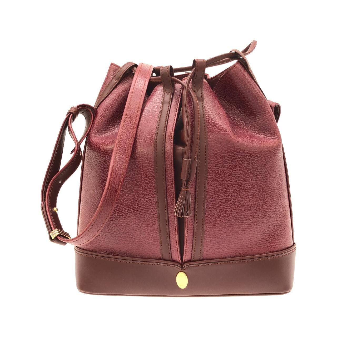 Cartier Cartier Cartier Leather Shoulder Bag Leather Shoulder Bag DUTY FREE for USA Size ONE SIZE - 1 Thumbnail