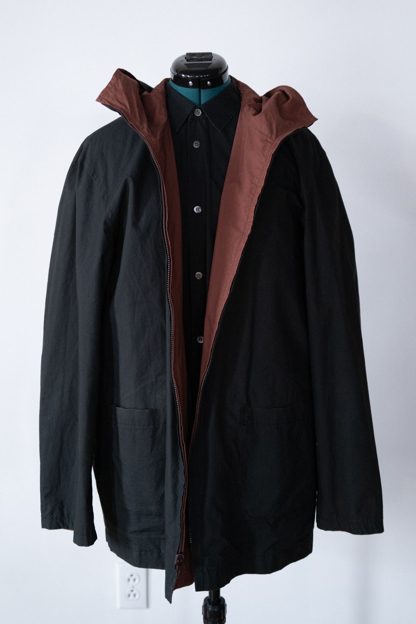 Yohji Yamamoto VINTAGE Y'S YOHJI YAMAMOTO REVERSIBLE PARKA SZ. L Size US L / EU 52-54 / 3 - 2 Thumbnail