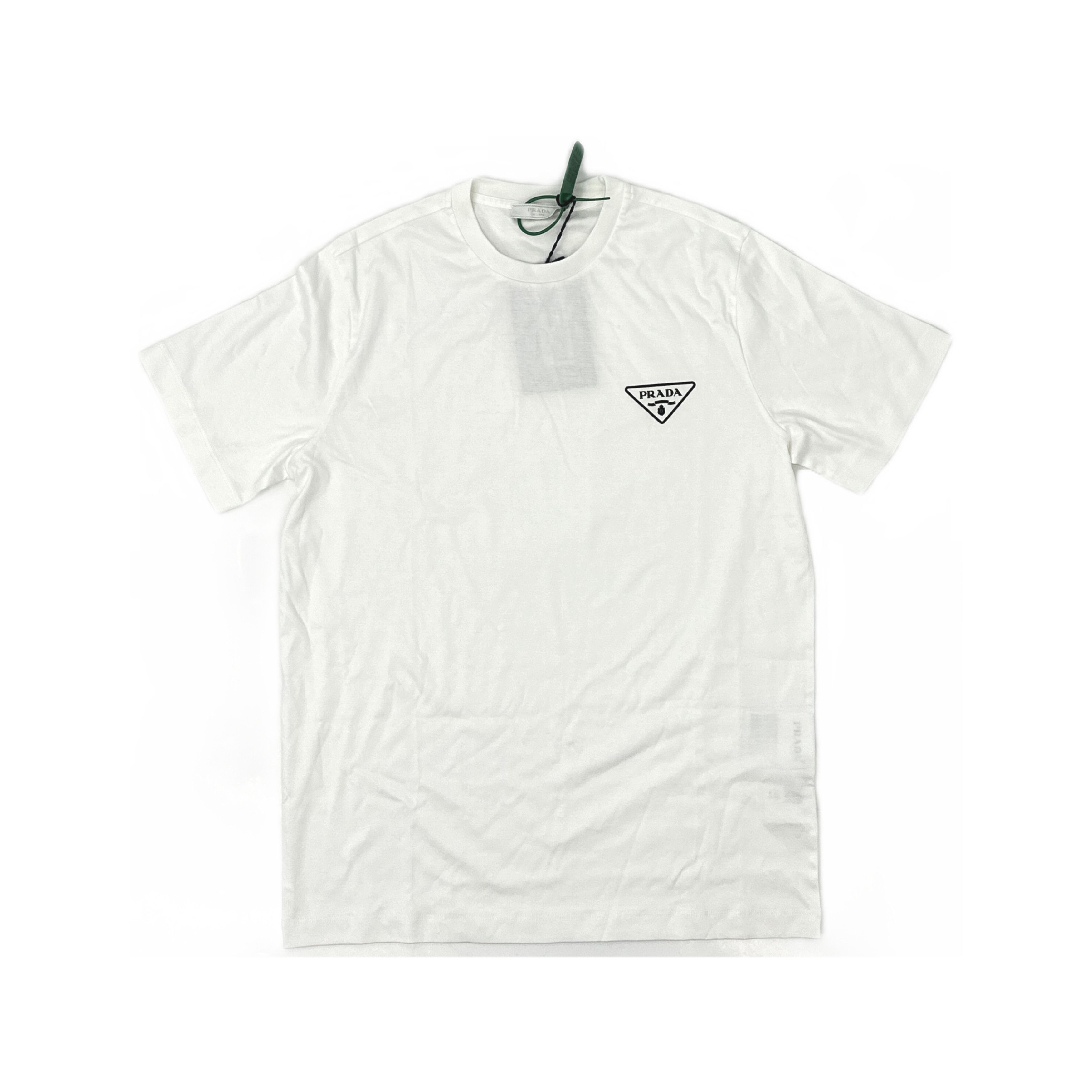 トップス prada 2009 Triangle Plate T-shirt Prada 2009 Prada Zodiac T-Shirt Scorpio Triangle Logo | Grailed