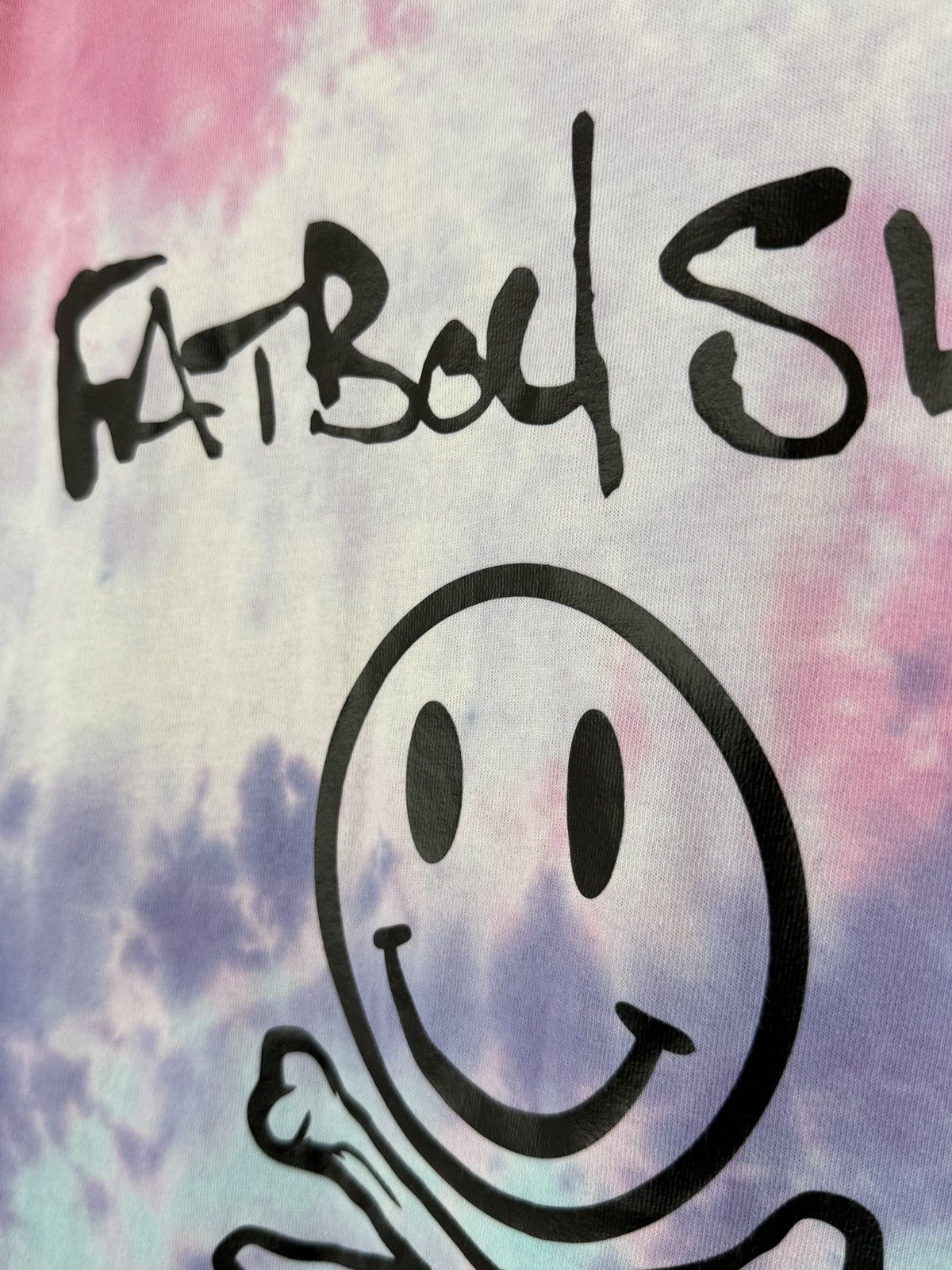 Band Tees Fatboy Slim Logo Purple Pink Tie Dye T-Shirt L Size US L / EU 52-54 / 3 - 4 Thumbnail