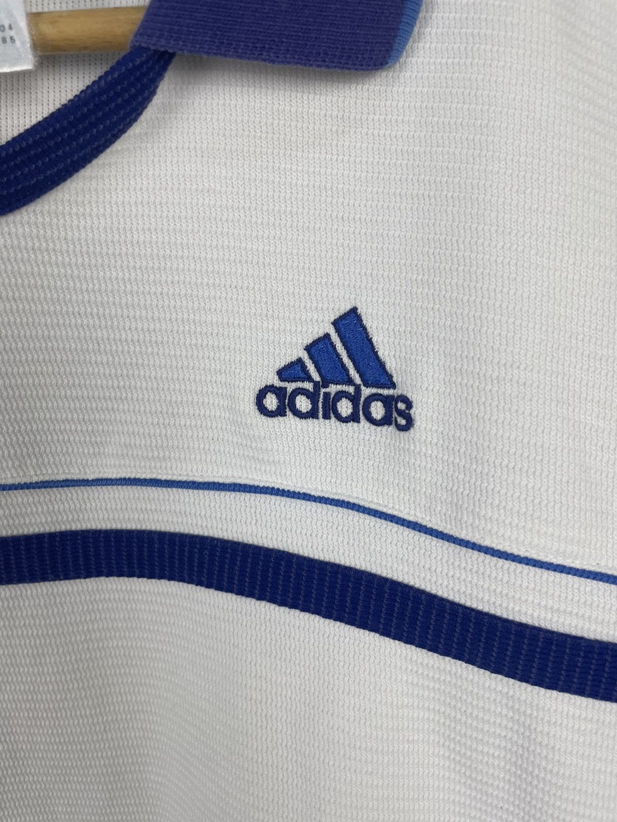 Adidas Vintage Adidas Polo Size US L / EU 52-54 / 3 - 3 Thumbnail