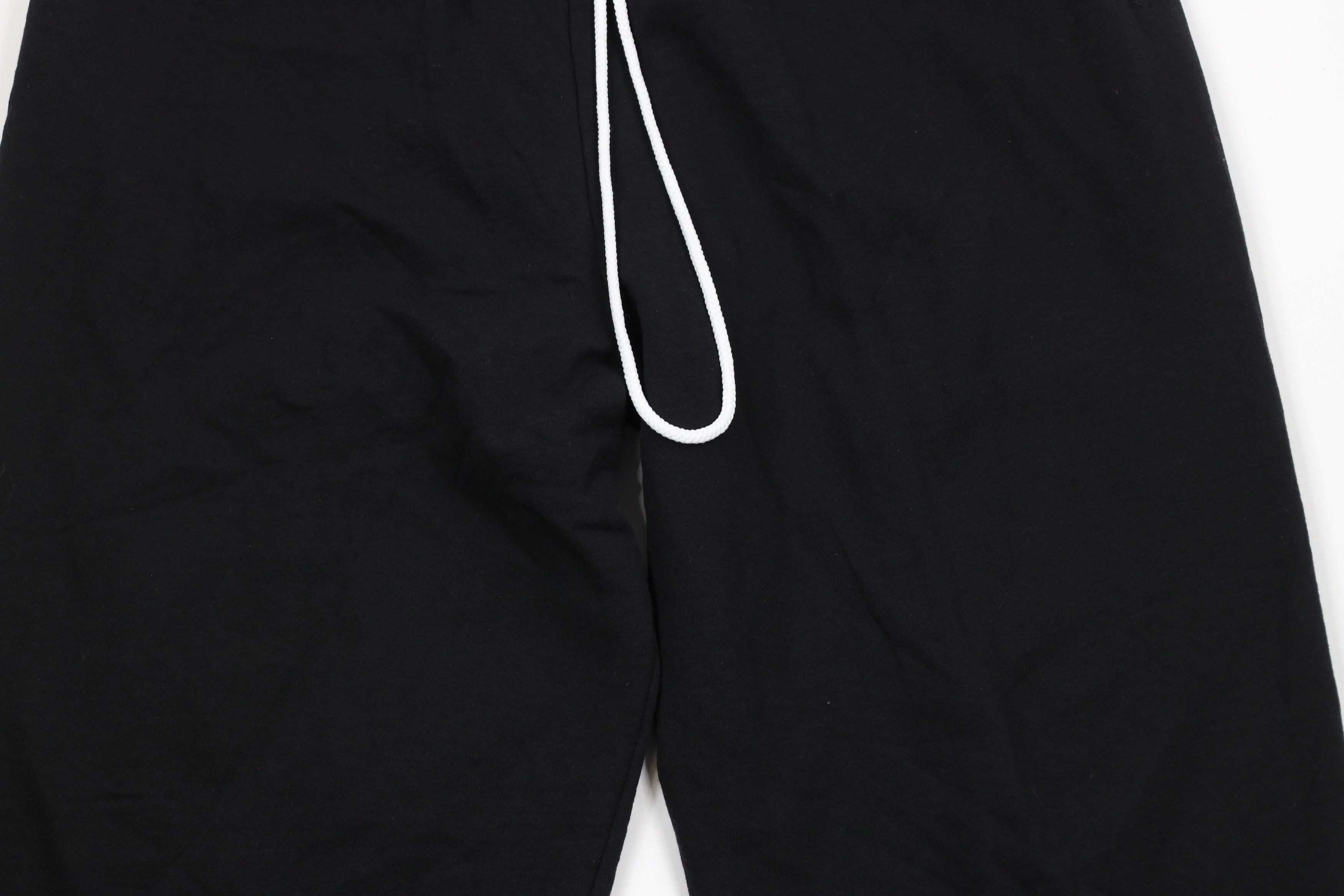 Vintage Vintage 90s Streetwear Blank Wide Leg Sweatpants Pants Black Size US 38 / EU 54 - 3 Thumbnail