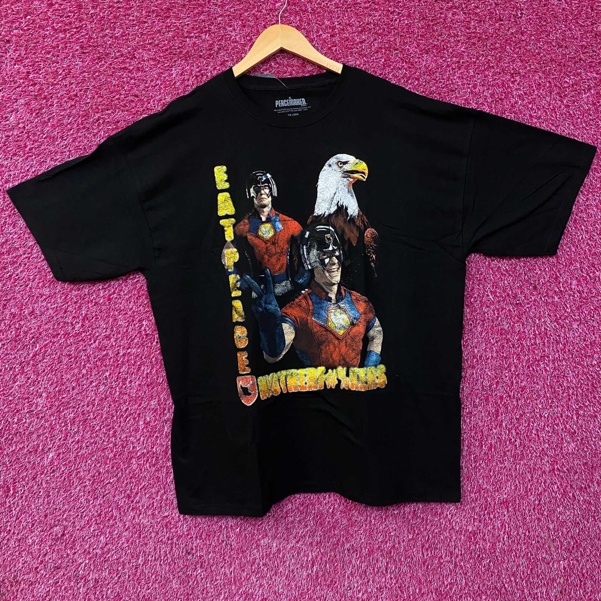 DC Comics DC Comics Peacemaker "Peace At Any Cost" Graphic T-Shirt 2XL Size US XXL / EU 58 / 5 - 3 Thumbnail
