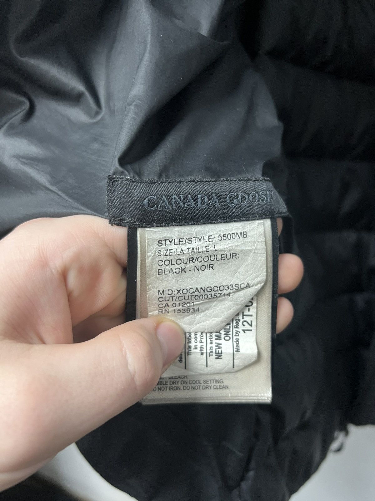 Canada Goose Canada Goose black label men’s puffer jacket - rare. Size US L / EU 52-54 / 3 - 13 Thumbnail