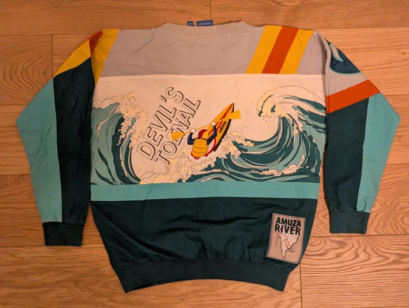 Adidas Adidas Devil's Toenail Crewneck - Amuza River Size US S / EU 44-46 / 1 - 2 Thumbnail